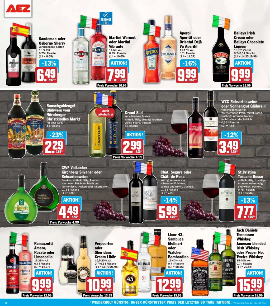 AEZ Prospekt KW48 mit aktuellen Angeboten und attraktiven Rabatten – günstige Lebensmittel, Sparen Sie bei AEZ Prospekt diese Woche!