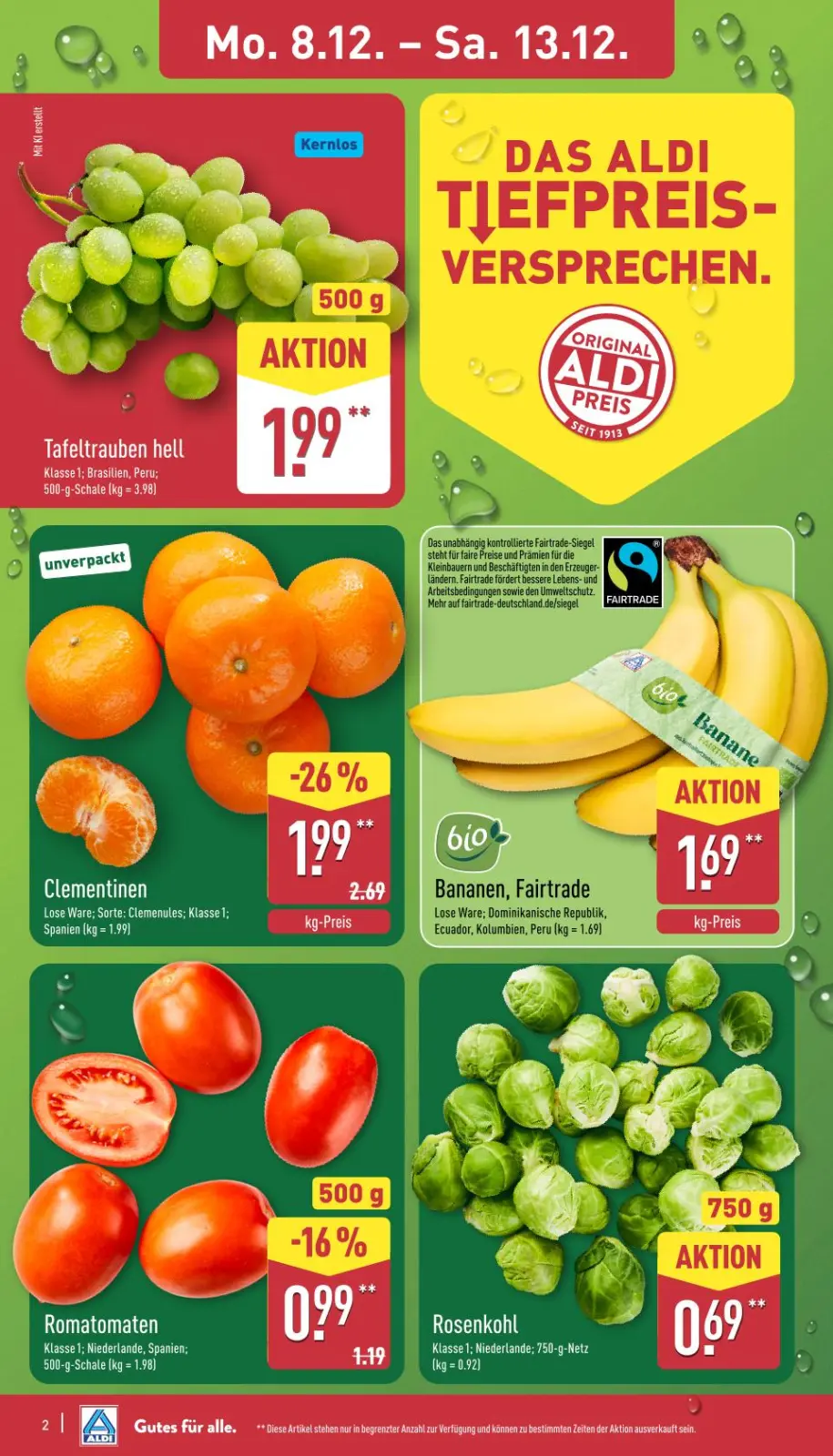 Aldi Nord Prospekt KW50 mit aktuellen Angeboten und attraktiven Rabatten – günstige Lebensmittel, Sparen Sie bei Aldi Nord Prospekt diese Woche! Aldi Nord Prospekt KW50 mit aktuellen Angeboten und attraktiven Rabatten – günstige Lebensmittel, Sparen Sie bei Aldi Nord Prospekt diese Woche!