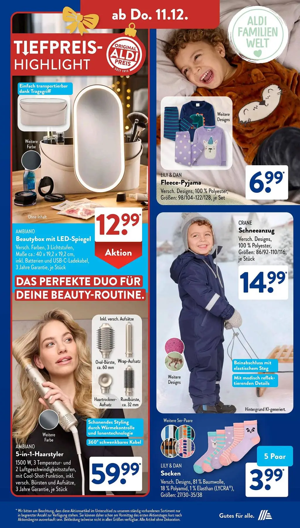 Aldi Süd Prospekt KW50 mit aktuellen Angeboten und attraktiven Rabatten – günstige Lebensmittel, Sparen Sie bei Aldi Süd Prospekt diese Woche!