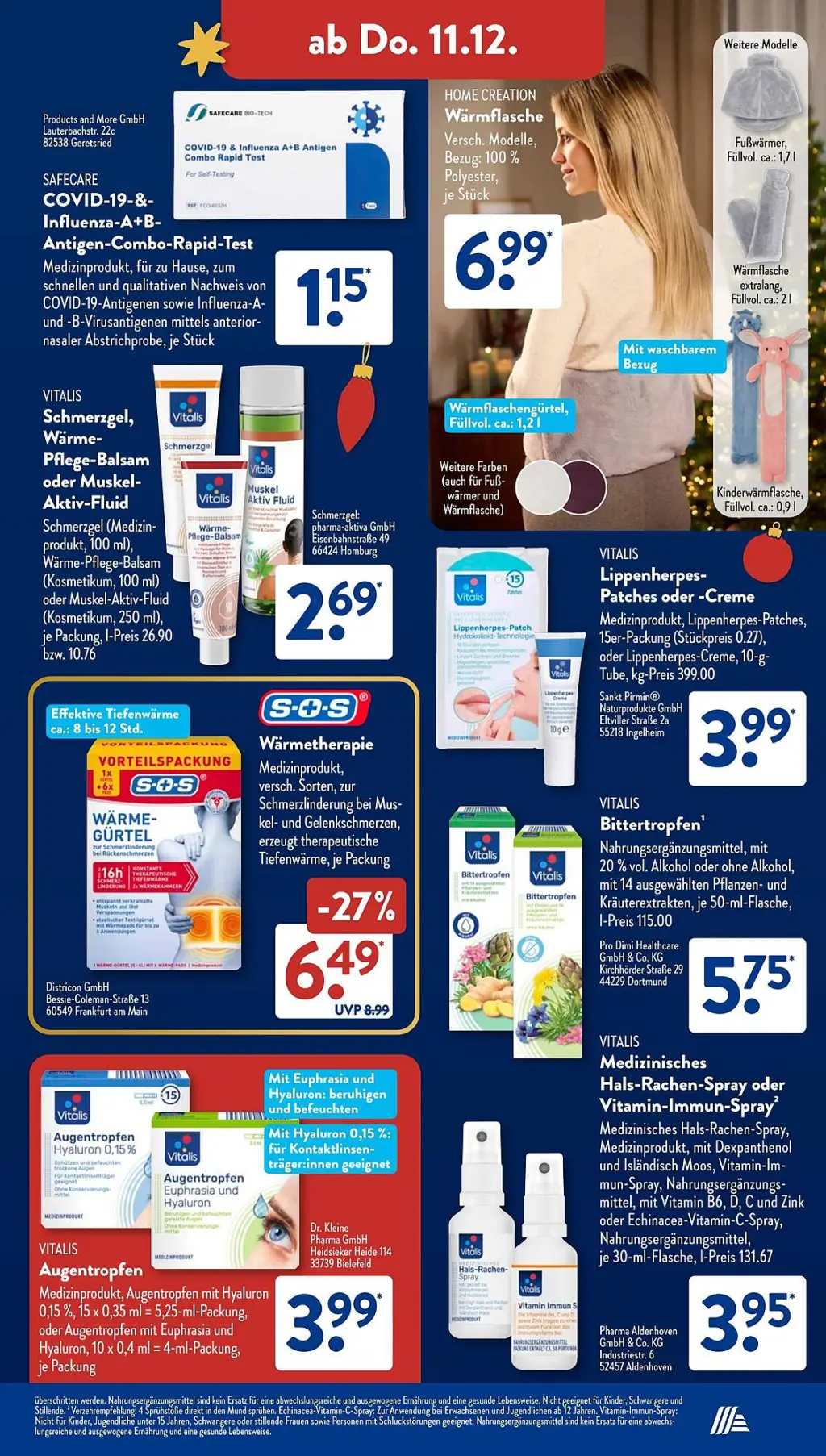 Aldi Süd Prospekt KW50 mit aktuellen Angeboten und attraktiven Rabatten – günstige Lebensmittel, Sparen Sie bei Aldi Süd Prospekt diese Woche!