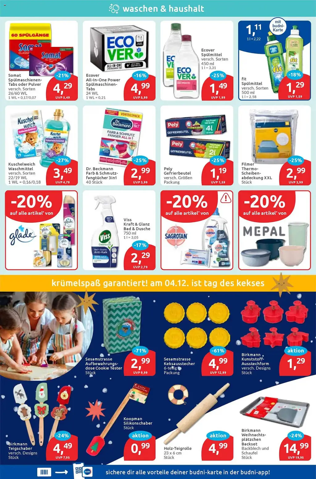 Budni Prospekt KW49 mit aktuellen Angeboten und attraktiven Rabatten – günstige Lebensmittel, Sparen Sie bei Budni Prospekt diese Woche! Budni Prospekt KW49 mit aktuellen Angeboten und attraktiven Rabatten – günstige Lebensmittel, Sparen Sie bei Budni Prospekt diese Woche!