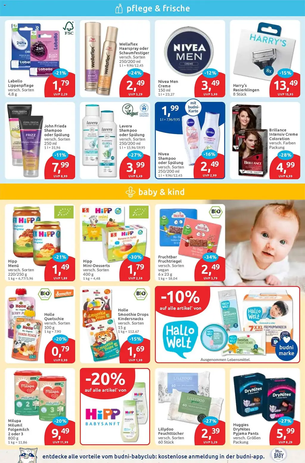 Budni Prospekt KW49 mit aktuellen Angeboten und attraktiven Rabatten – günstige Lebensmittel, Sparen Sie bei Budni Prospekt diese Woche! Budni Prospekt KW49 mit aktuellen Angeboten und attraktiven Rabatten – günstige Lebensmittel, Sparen Sie bei Budni Prospekt diese Woche!