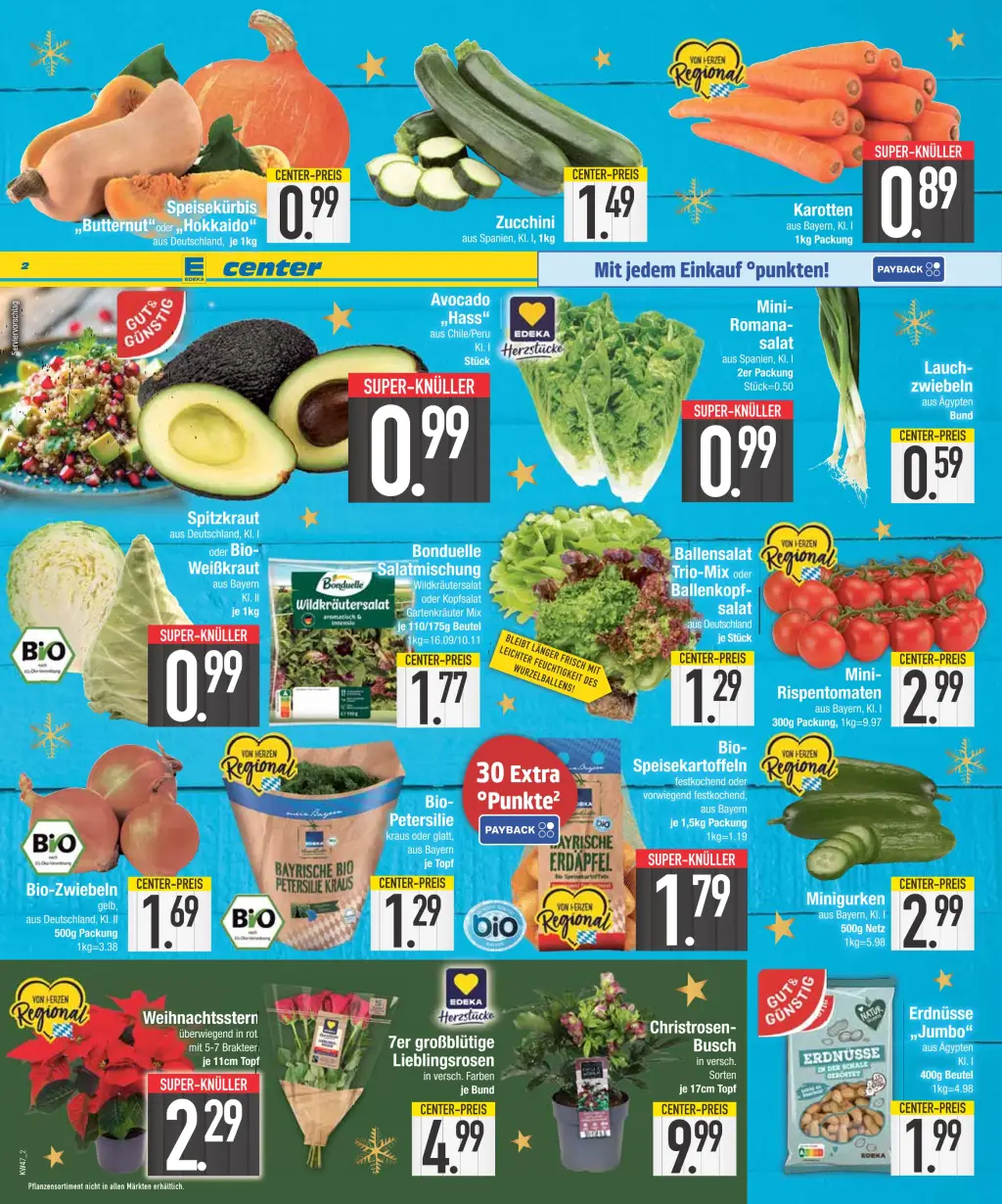 E-Center Prospekt KW47 mit aktuellen Angeboten und attraktiven Rabatten – günstige Lebensmittel, Sparen Sie bei E-Center Prospekt diese Woche!