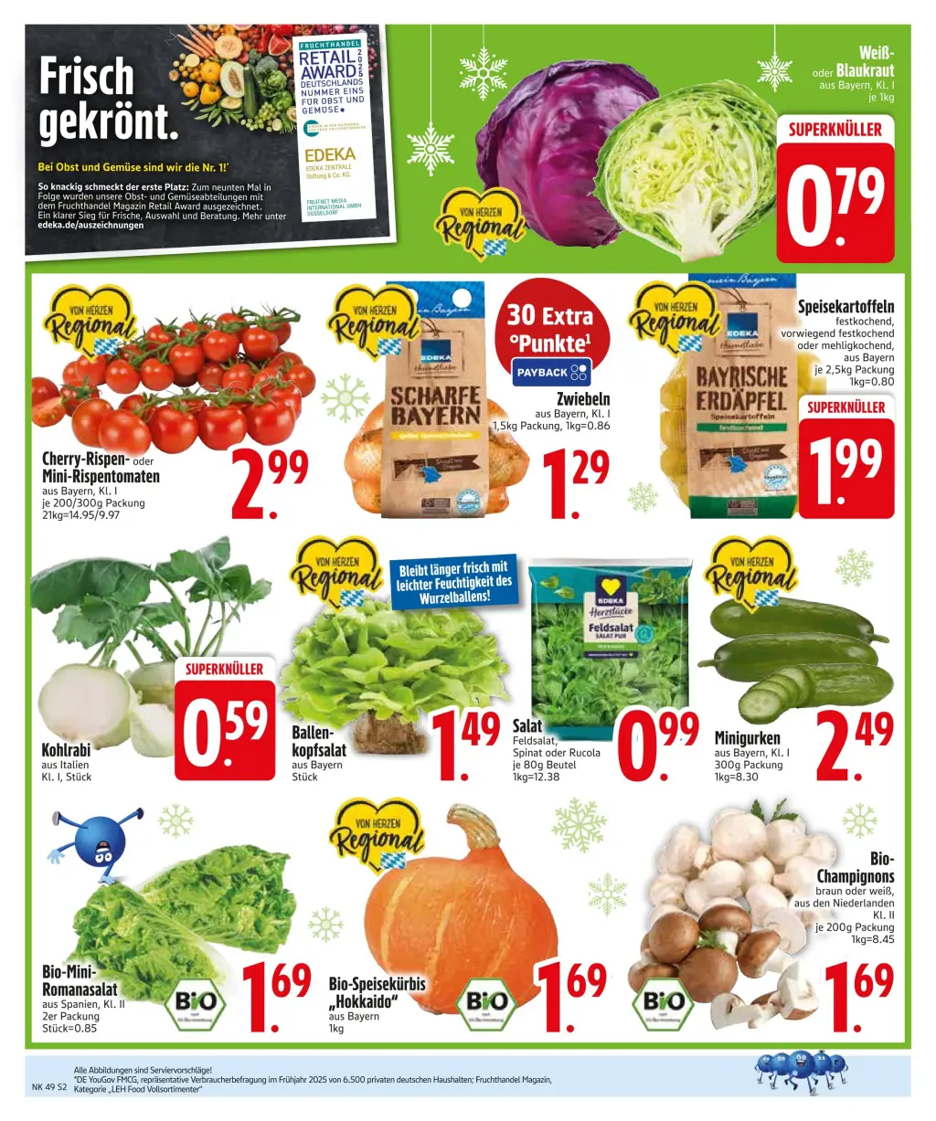 Edeka Prospekt KW49 mit aktuellen Angeboten und attraktiven Rabatten – günstige Lebensmittel, Sparen Sie bei Edeka Prospekt diese Woche!