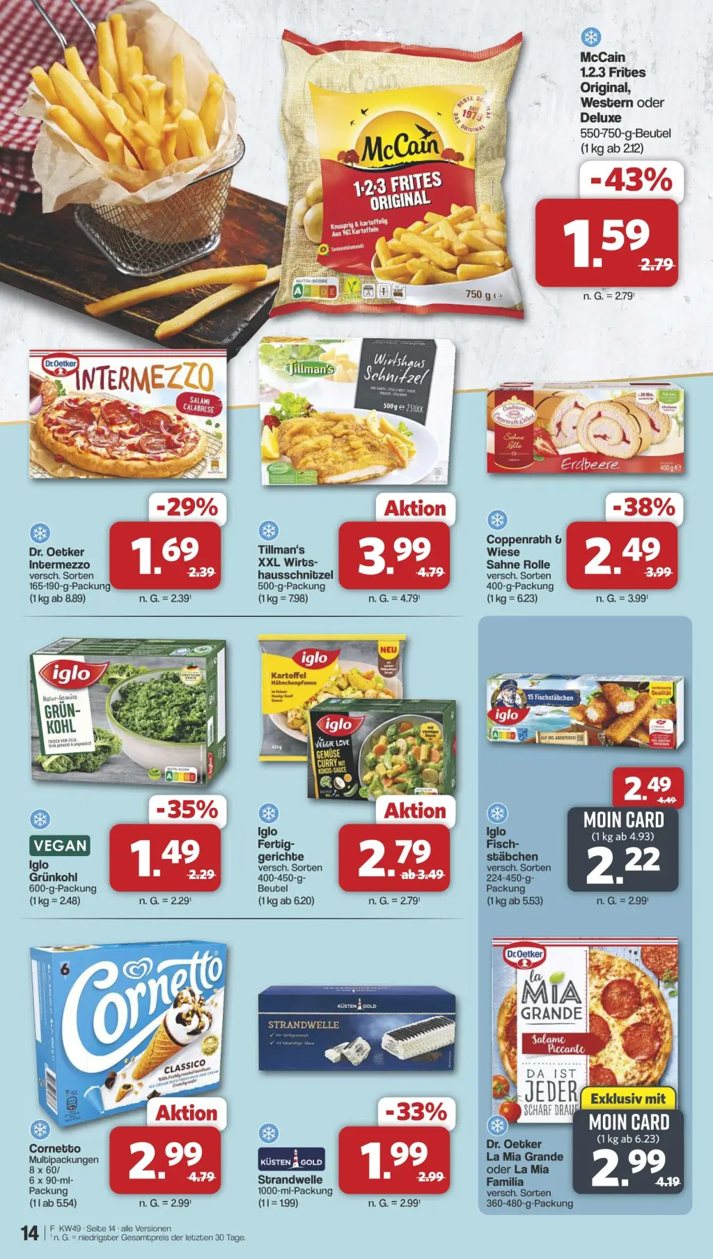 Famila Prospekt KW49 mit aktuellen Angeboten und attraktiven Rabatten – günstige Lebensmittel, Sparen Sie bei Famila Prospekt diese Woche!