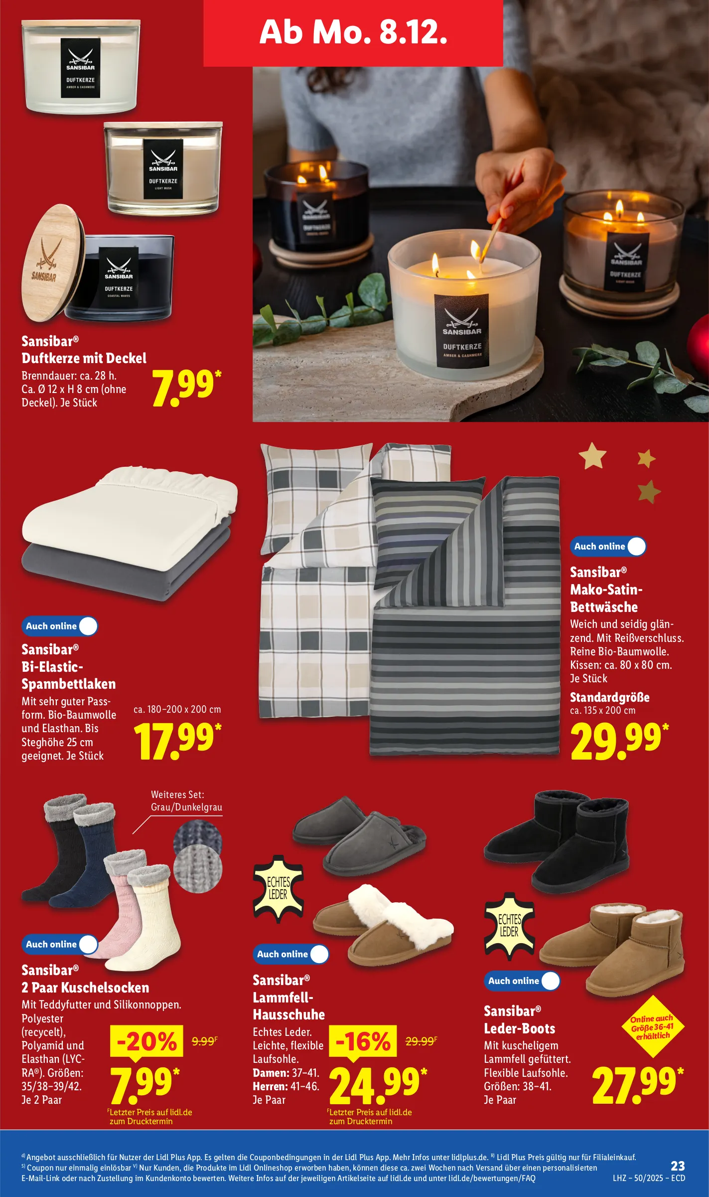 Lidl Prospekt KW50 mit aktuellen Angeboten und attraktiven Rabatten – günstige Lebensmittel, Sparen Sie bei Lidl Prospekt diese Woche!