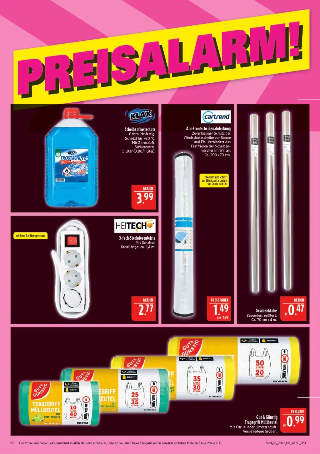 Marktkauf Prospekt KW48 mit aktuellen Angeboten und attraktiven Rabatten – günstige Lebensmittel, Sparen Sie bei Marktkauf Prospekt diese Woche!