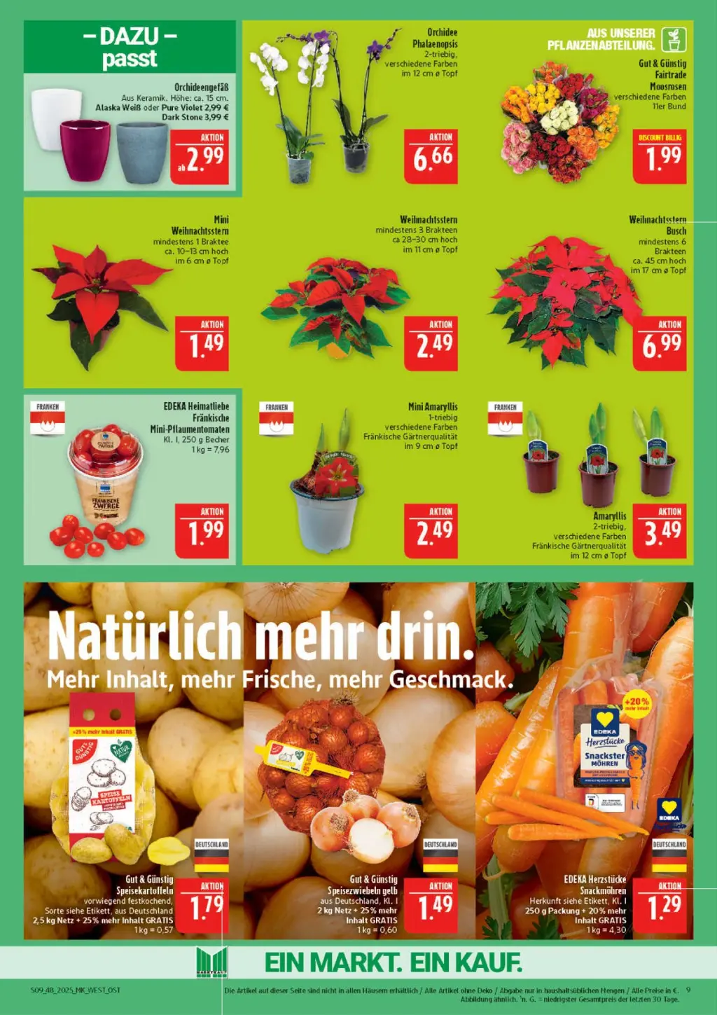 Marktkauf Prospekt KW48 mit aktuellen Angeboten und attraktiven Rabatten – günstige Lebensmittel, Sparen Sie bei Marktkauf Prospekt diese Woche!
