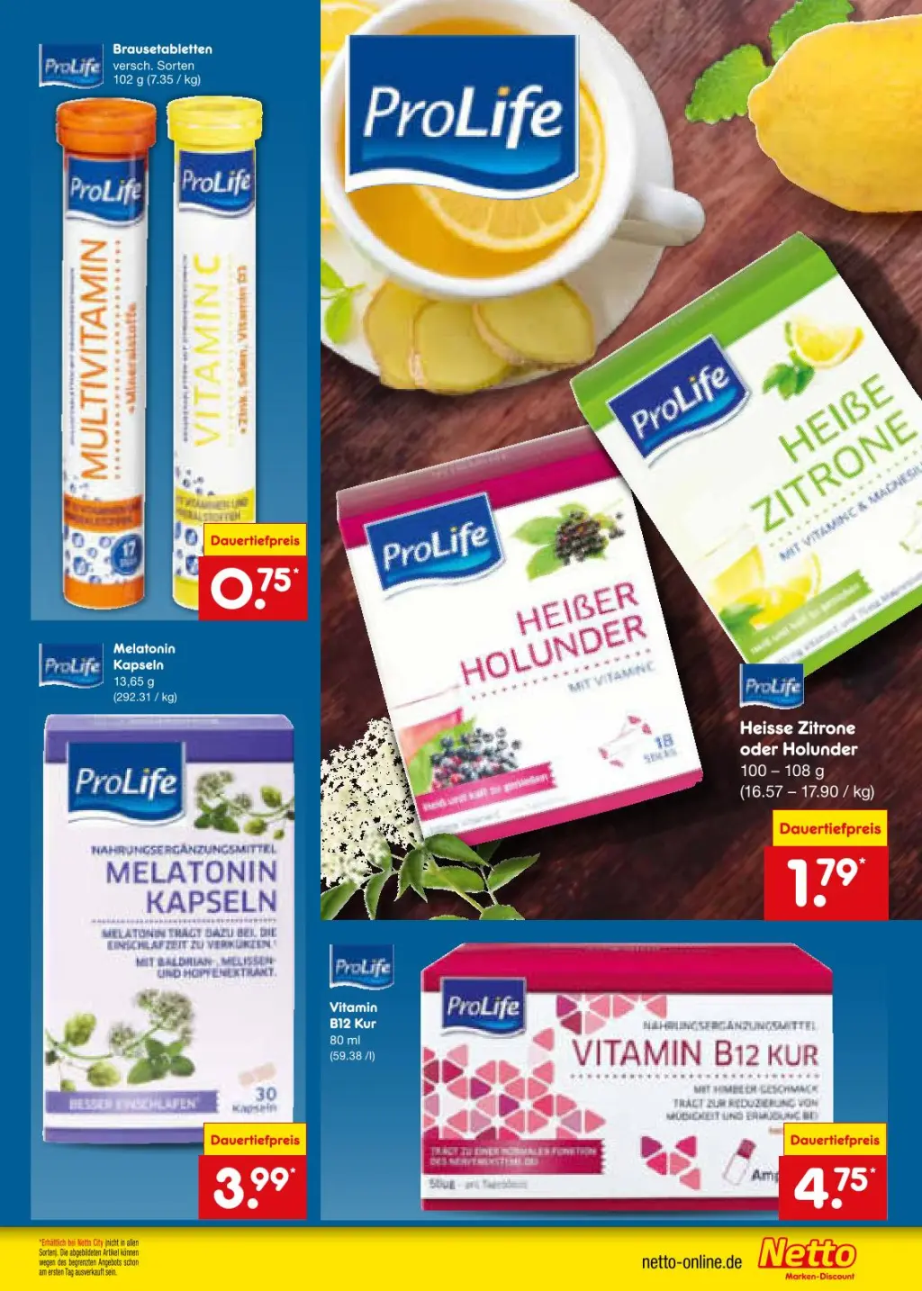 Netto Marken-Discount Prospekt KW49 mit aktuellen Angeboten und attraktiven Rabatten – günstige Lebensmittel, Sparen Sie bei Netto Marken-Discount Prospekt diese Woche!