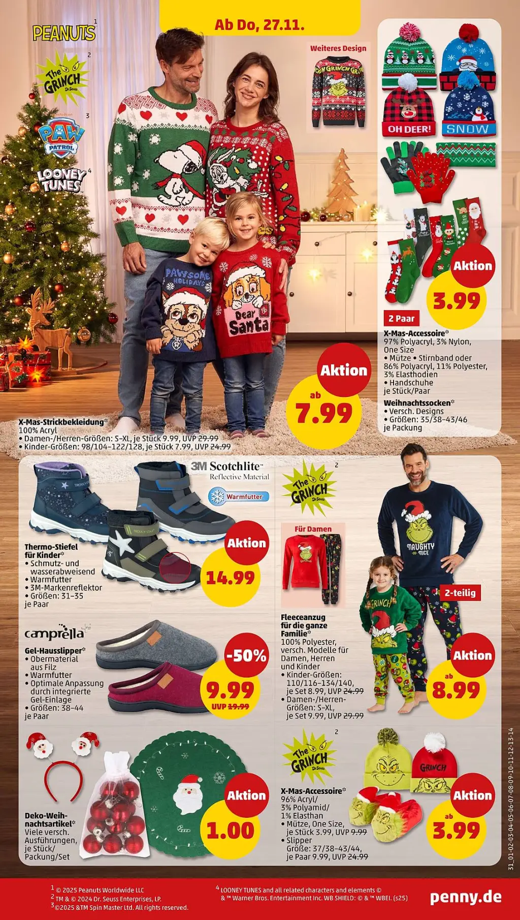 PENNY Prospekt KW48 mit aktuellen Angeboten und attraktiven Rabatten – günstige Lebensmittel, Sparen Sie bei PENNY Prospekt diese Woche!