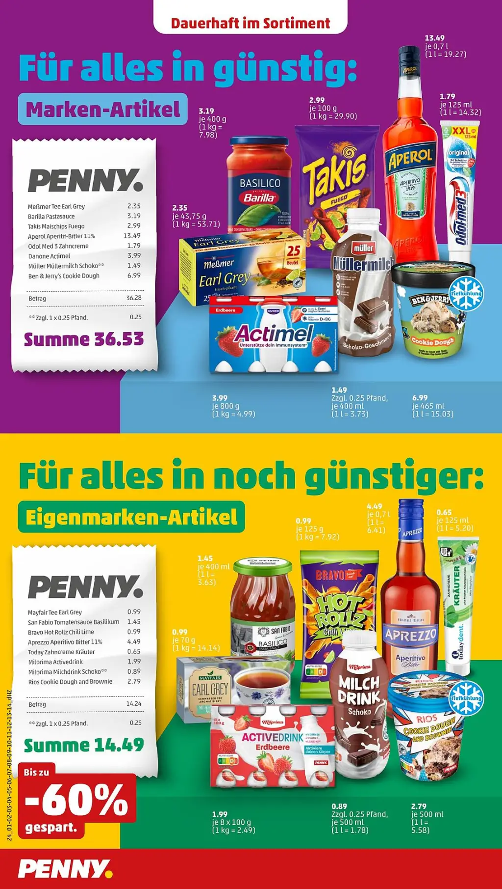 PENNY Prospekt KW48 mit aktuellen Angeboten und attraktiven Rabatten – günstige Lebensmittel, Sparen Sie bei PENNY Prospekt diese Woche!