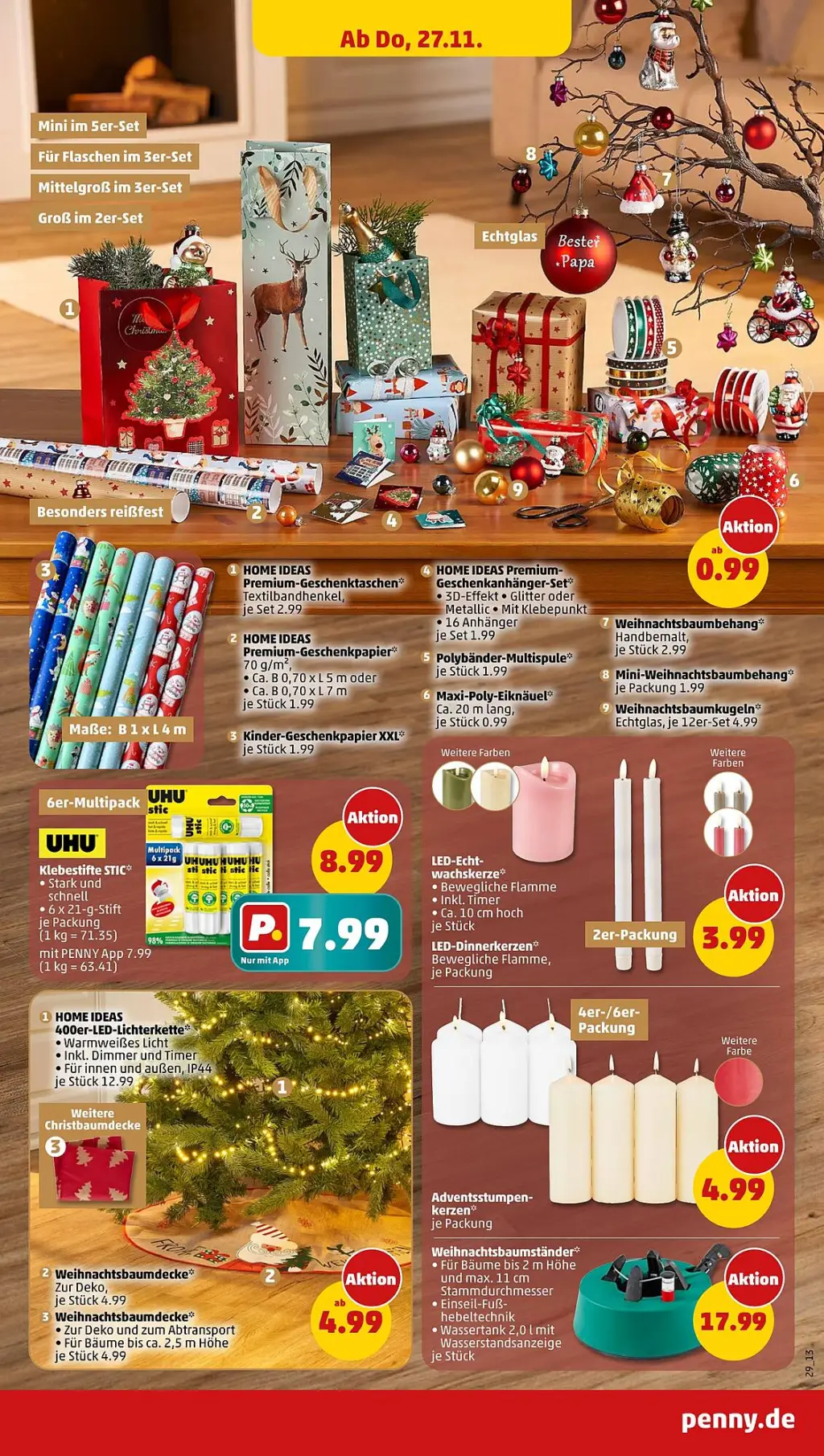 PENNY Prospekt KW48 mit aktuellen Angeboten und attraktiven Rabatten – günstige Lebensmittel, Sparen Sie bei PENNY Prospekt diese Woche!