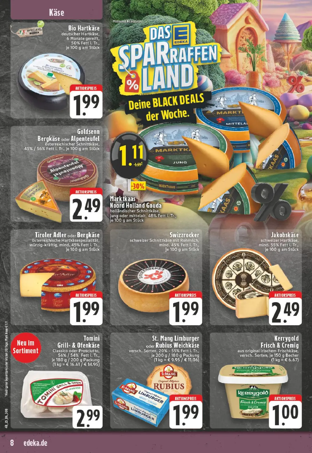 Schenke Prospekt KW48 mit aktuellen Angeboten und attraktiven Rabatten – günstige Lebensmittel, Sparen Sie bei Schenke Prospekt diese Woche!