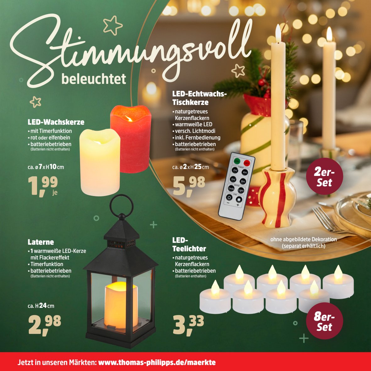 Thomas Philipps Prospekt KW48 mit aktuellen Angeboten und attraktiven Rabatten – günstige Lebensmittel, Sparen Sie bei Thomas Philipps Prospekt diese Woche!