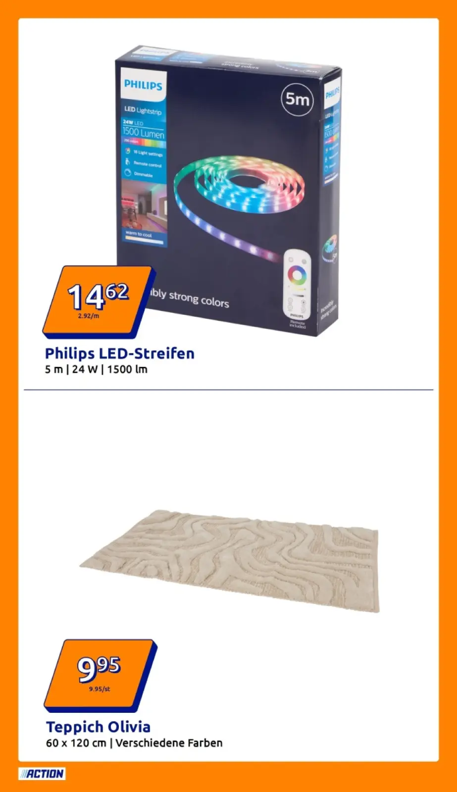 Action Prospekt KW52 mit aktuellen Angeboten und attraktiven Rabatten – günstige Lebensmittel, Sparen Sie bei Action Prospekt diese Woche!