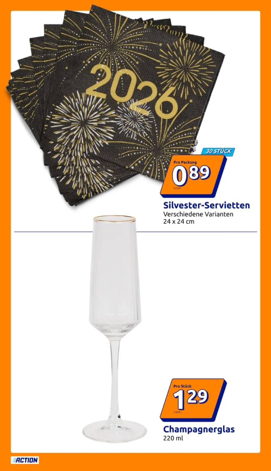 Action Prospekt KW52 mit aktuellen Angeboten und attraktiven Rabatten – günstige Lebensmittel, Sparen Sie bei Action Prospekt diese Woche!