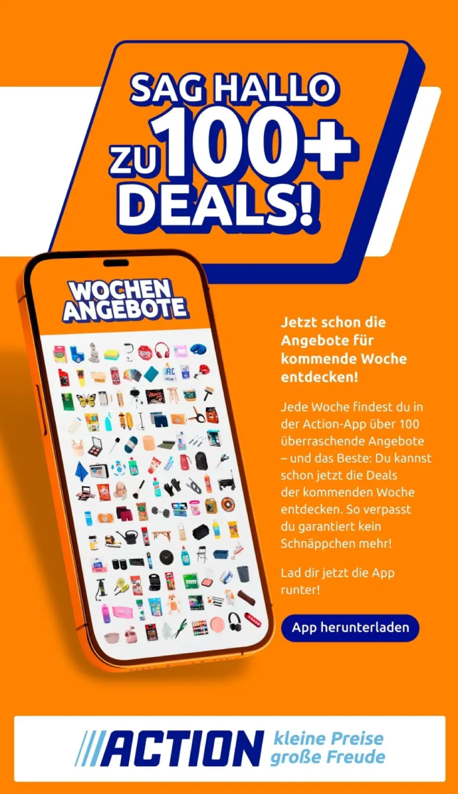 Action Prospekt KW52 mit aktuellen Angeboten und attraktiven Rabatten – günstige Lebensmittel, Sparen Sie bei Action Prospekt diese Woche!