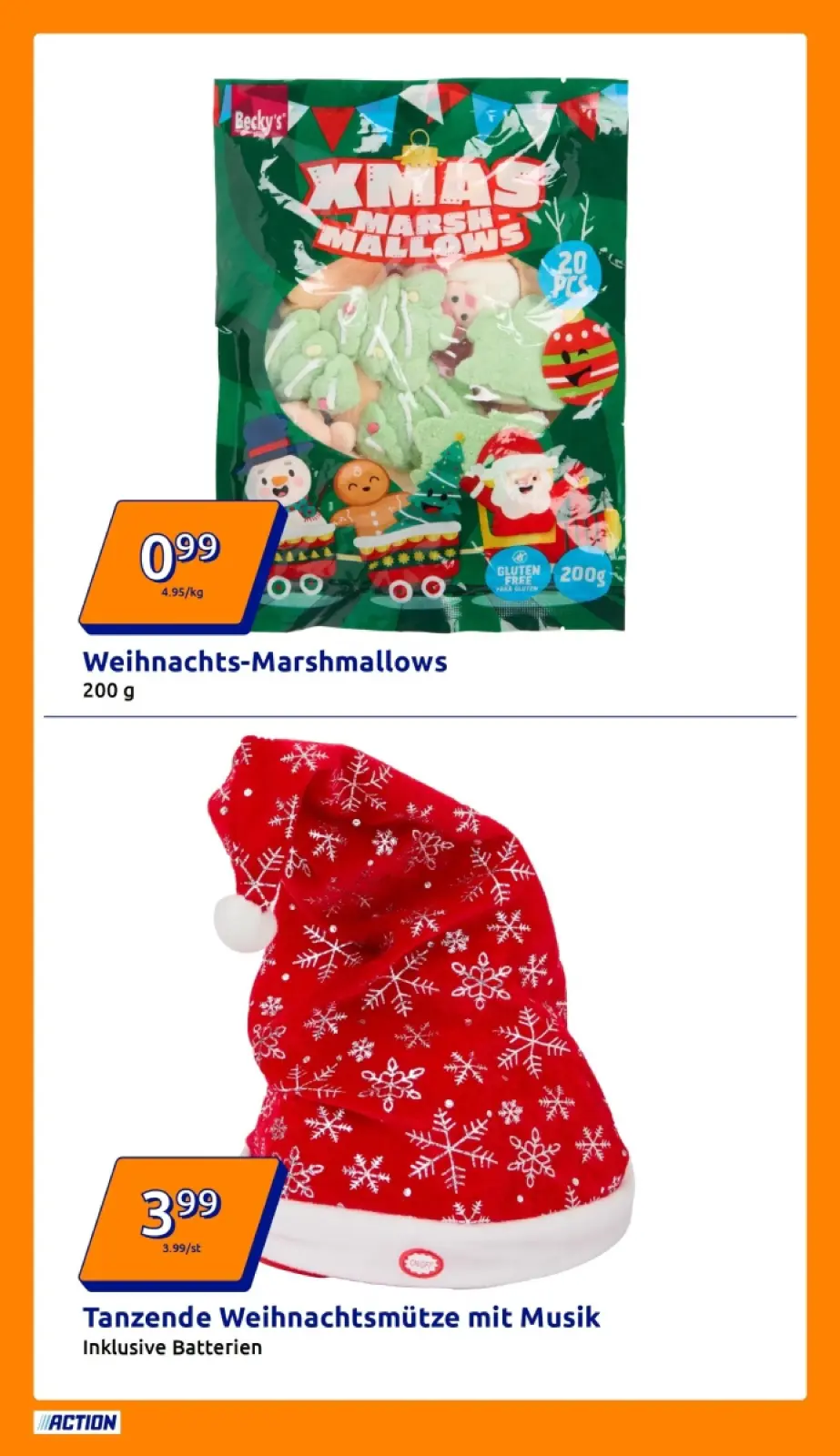 Action Prospekt KW52 mit aktuellen Angeboten und attraktiven Rabatten – günstige Lebensmittel, Sparen Sie bei Action Prospekt diese Woche!