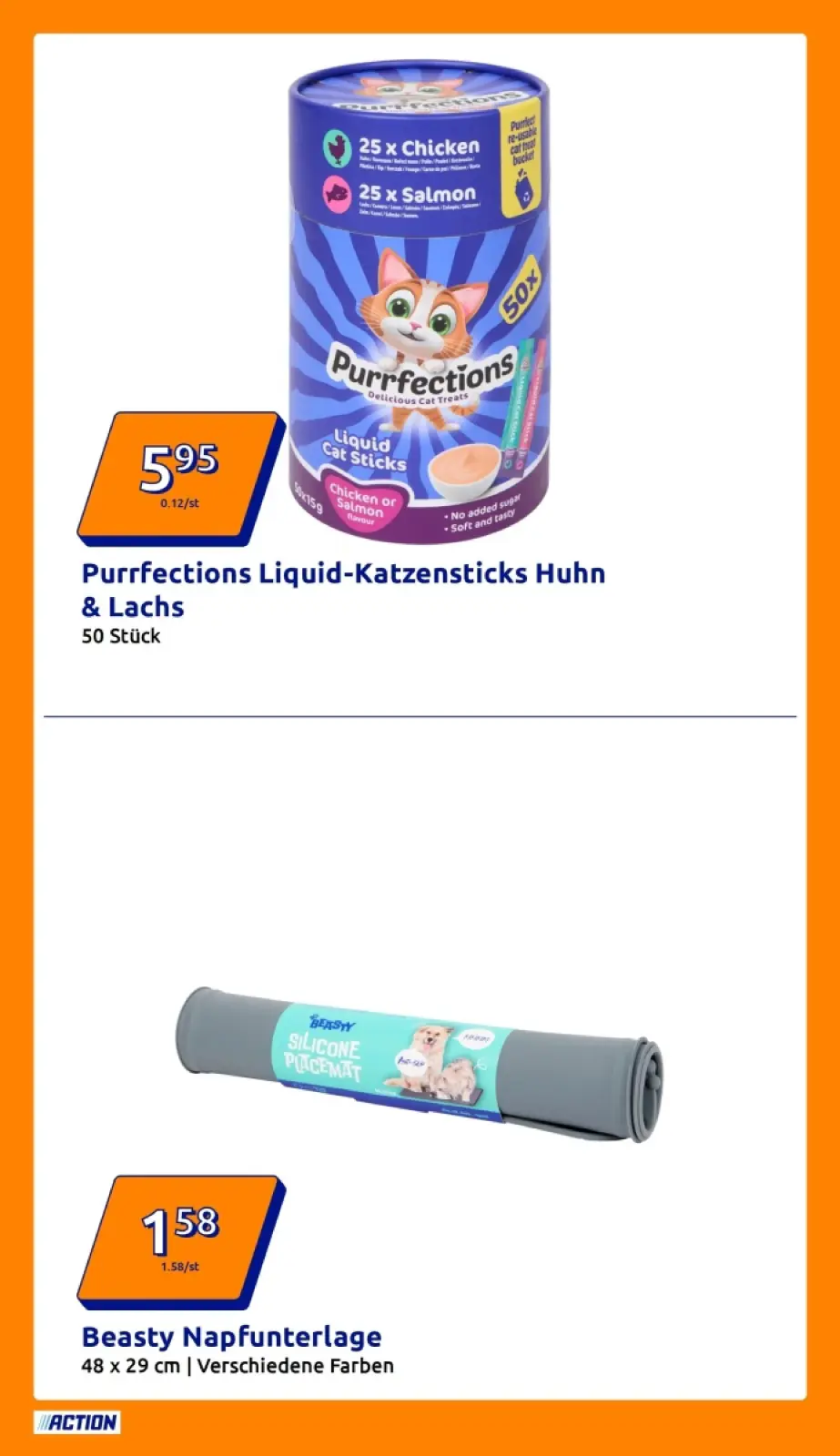 Action Prospekt KW52 mit aktuellen Angeboten und attraktiven Rabatten – günstige Lebensmittel, Sparen Sie bei Action Prospekt diese Woche!