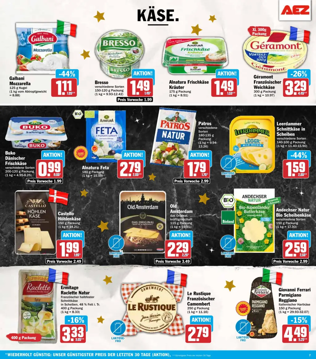 AEZ Prospekt KW50 mit aktuellen Angeboten und attraktiven Rabatten – günstige Lebensmittel, Sparen Sie bei AEZ Prospekt diese Woche!