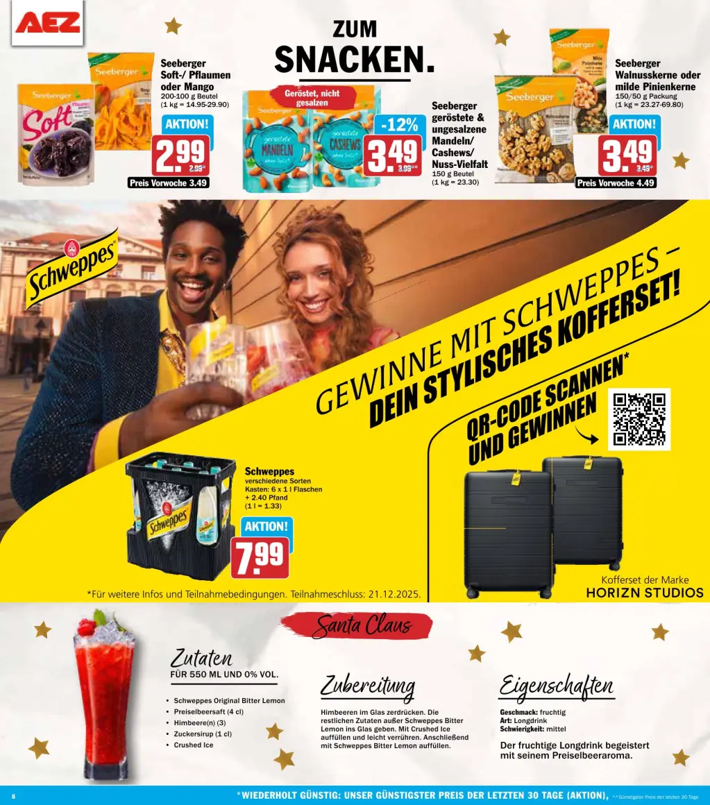 AEZ Prospekt KW50 mit aktuellen Angeboten und attraktiven Rabatten – günstige Lebensmittel, Sparen Sie bei AEZ Prospekt diese Woche!