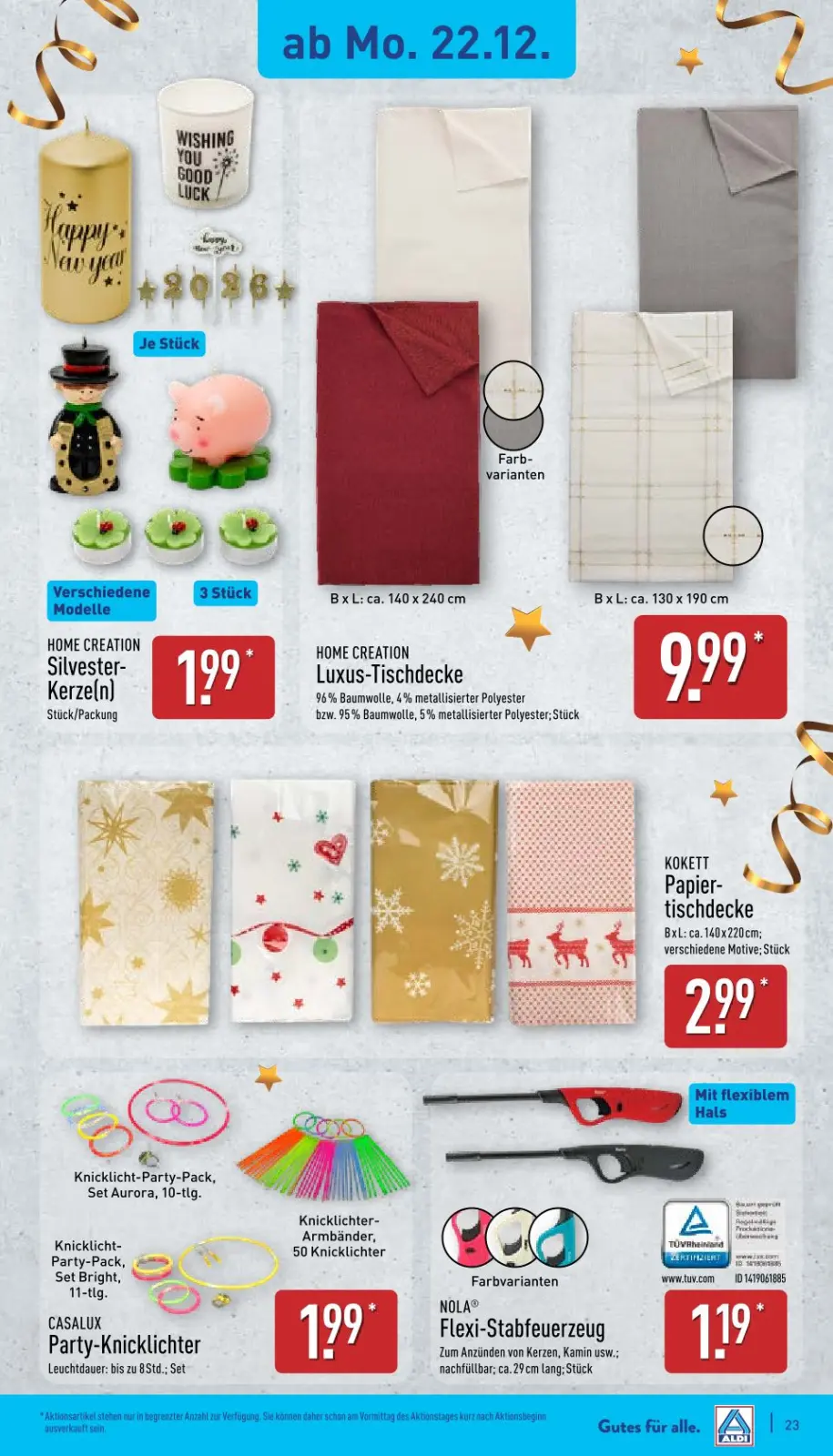 Aldi Nord Prospekt KW52 mit aktuellen Angeboten und attraktiven Rabatten – günstige Lebensmittel, Sparen Sie bei Aldi Nord Prospekt diese Woche!