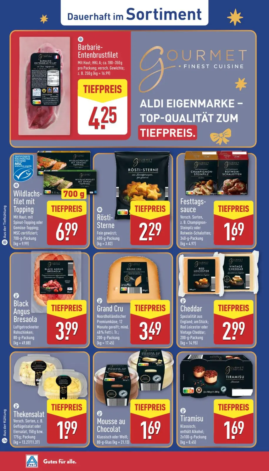 Aldi Nord Prospekt KW52 mit aktuellen Angeboten und attraktiven Rabatten – günstige Lebensmittel, Sparen Sie bei Aldi Nord Prospekt diese Woche!