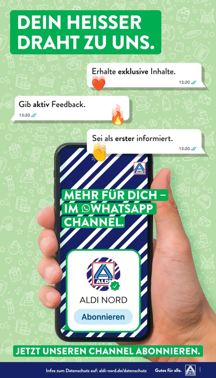 Aldi Nord Prospekt KW52 mit aktuellen Angeboten und attraktiven Rabatten – günstige Lebensmittel, Sparen Sie bei Aldi Nord Prospekt diese Woche!