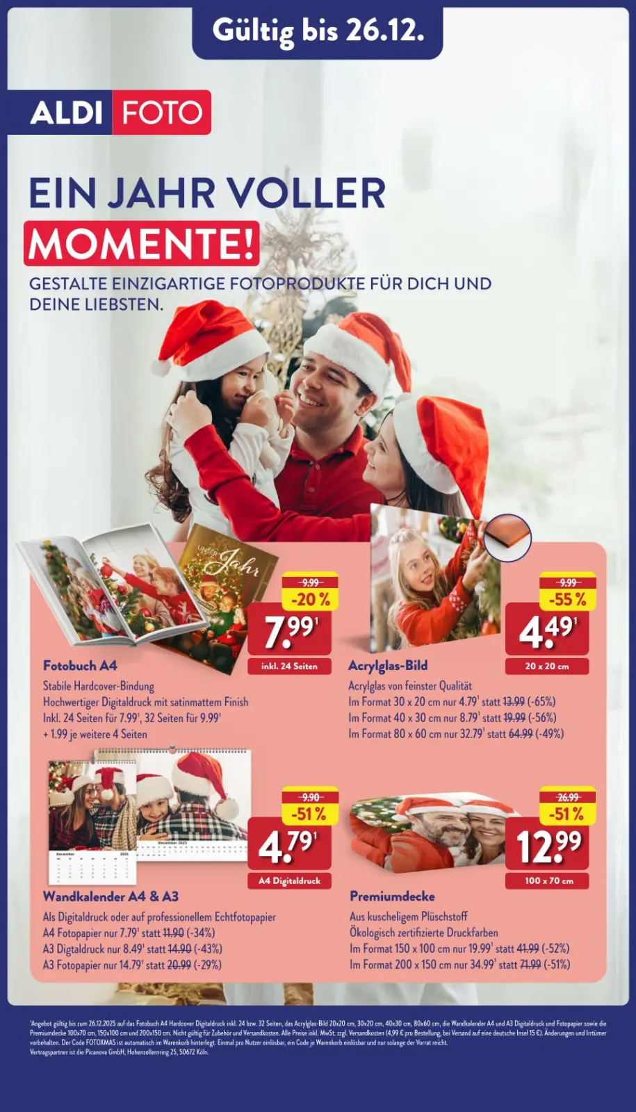 Aldi Nord Prospekt KW52 mit aktuellen Angeboten und attraktiven Rabatten – günstige Lebensmittel, Sparen Sie bei Aldi Nord Prospekt diese Woche!