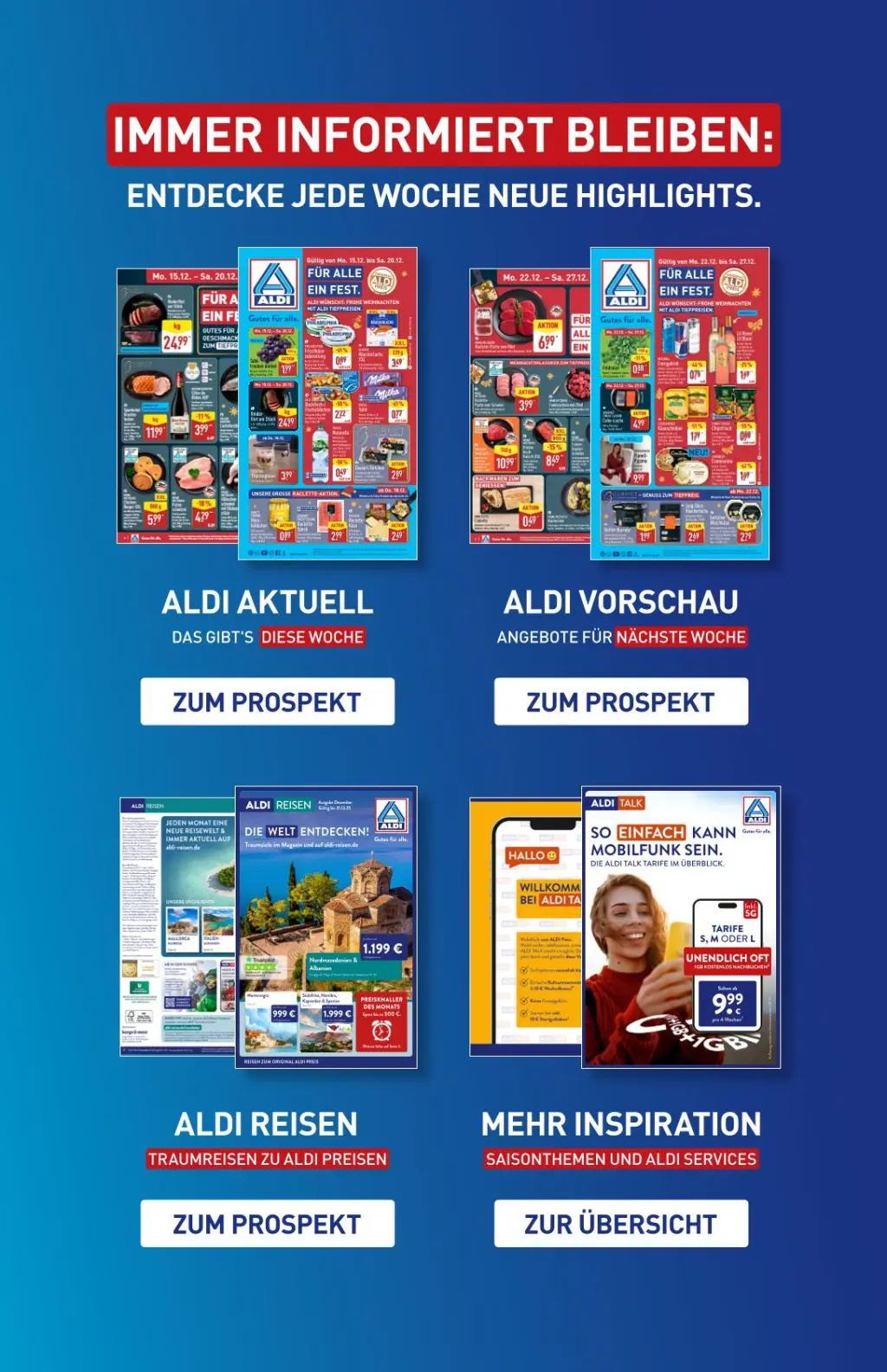 Aldi Nord Prospekt KW52 mit aktuellen Angeboten und attraktiven Rabatten – günstige Lebensmittel, Sparen Sie bei Aldi Nord Prospekt diese Woche!