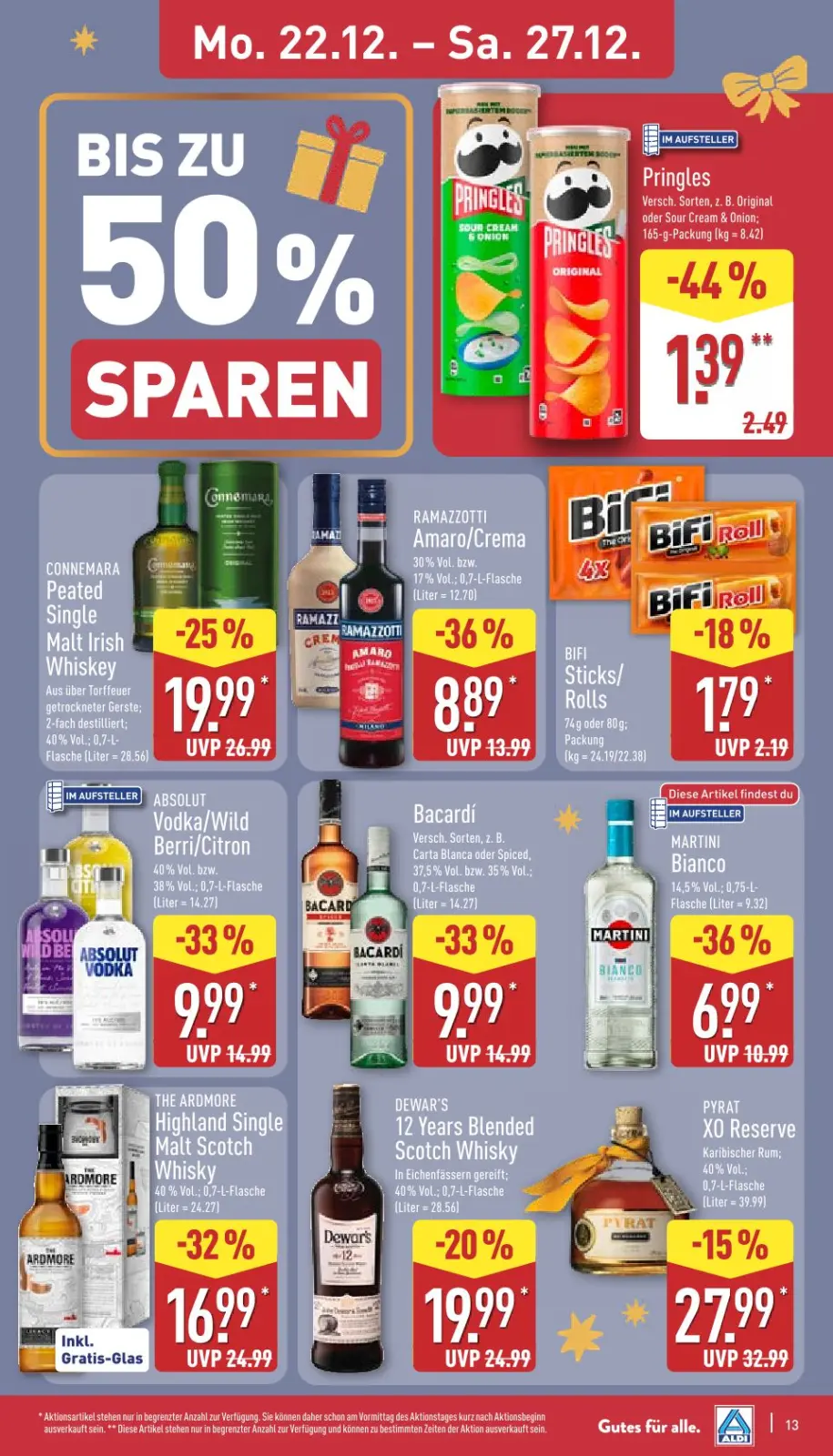 Aldi Nord Prospekt KW52 mit aktuellen Angeboten und attraktiven Rabatten – günstige Lebensmittel, Sparen Sie bei Aldi Nord Prospekt diese Woche!