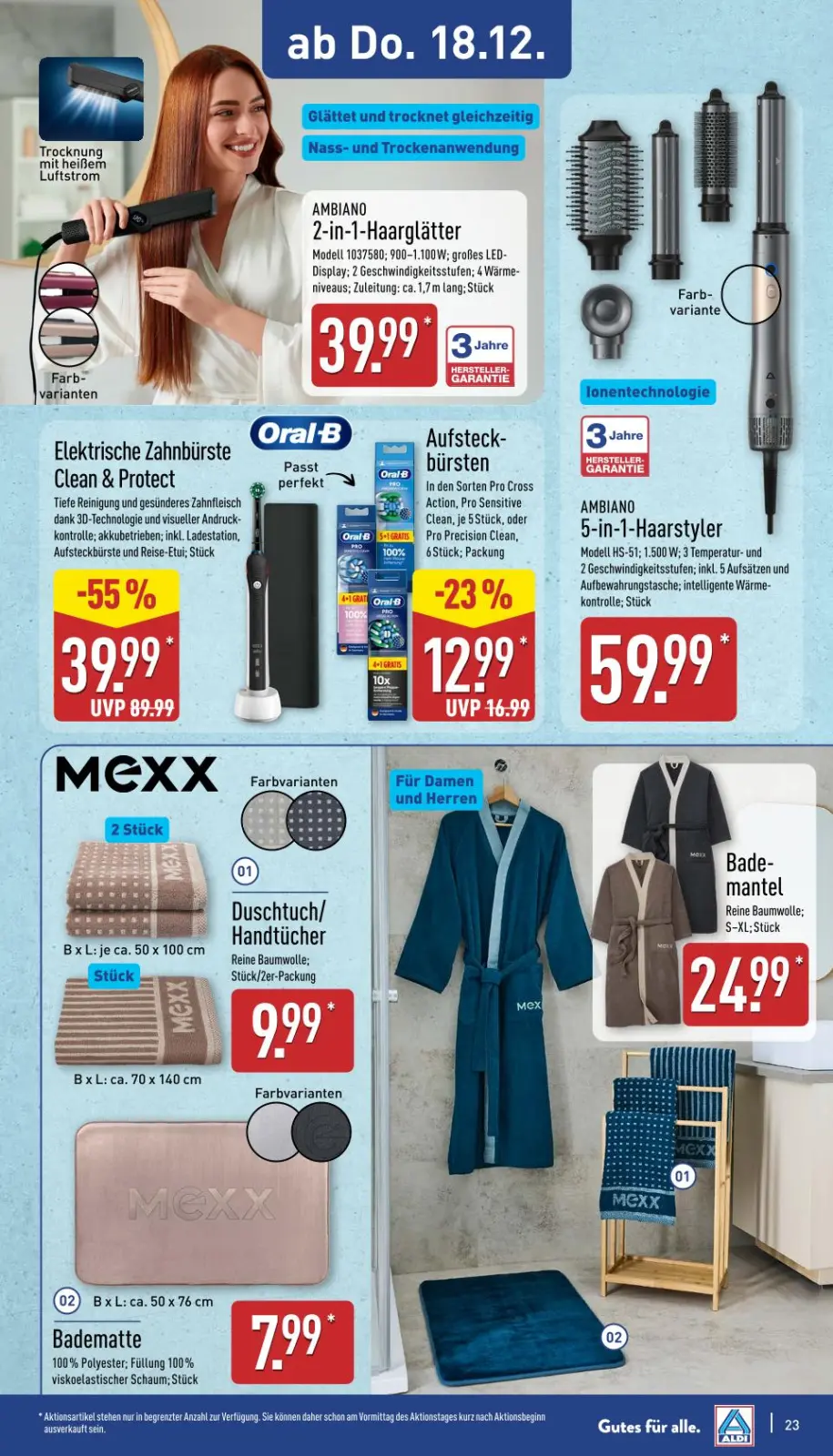 Aldi Nord Prospekt KW51 mit aktuellen Angeboten und attraktiven Rabatten – günstige Lebensmittel, Sparen Sie bei Aldi Nord Prospekt diese Woche!