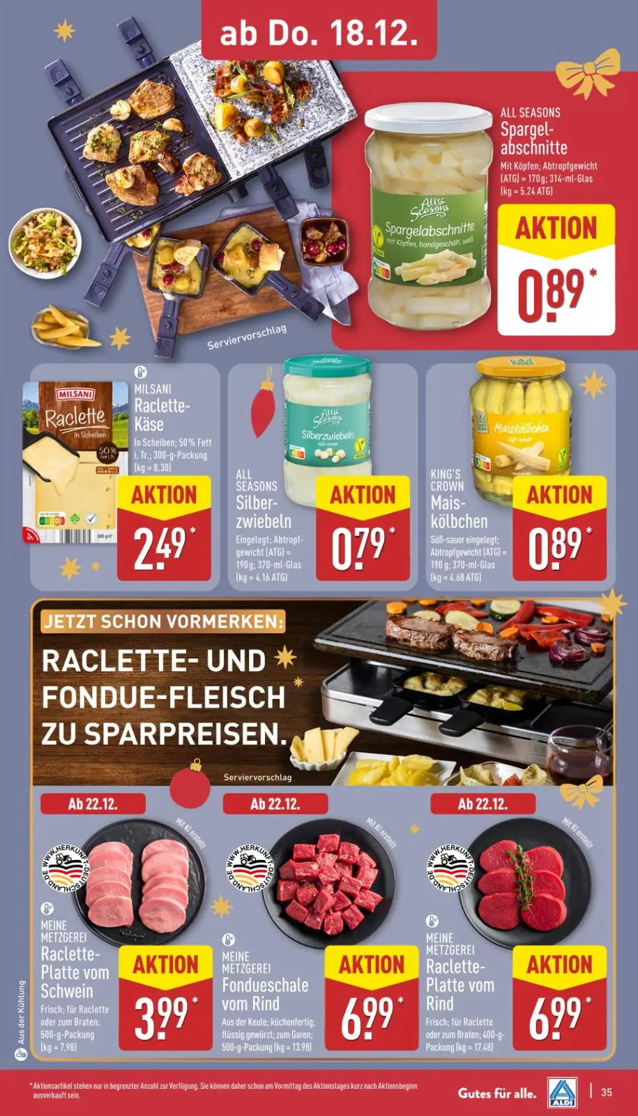 Aldi Nord Prospekt KW51 mit aktuellen Angeboten und attraktiven Rabatten – günstige Lebensmittel, Sparen Sie bei Aldi Nord Prospekt diese Woche!