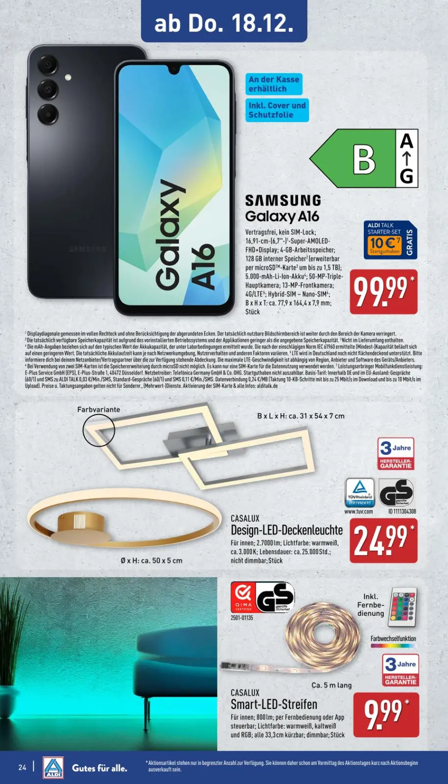 Aldi Nord Prospekt KW51 mit aktuellen Angeboten und attraktiven Rabatten – günstige Lebensmittel, Sparen Sie bei Aldi Nord Prospekt diese Woche!