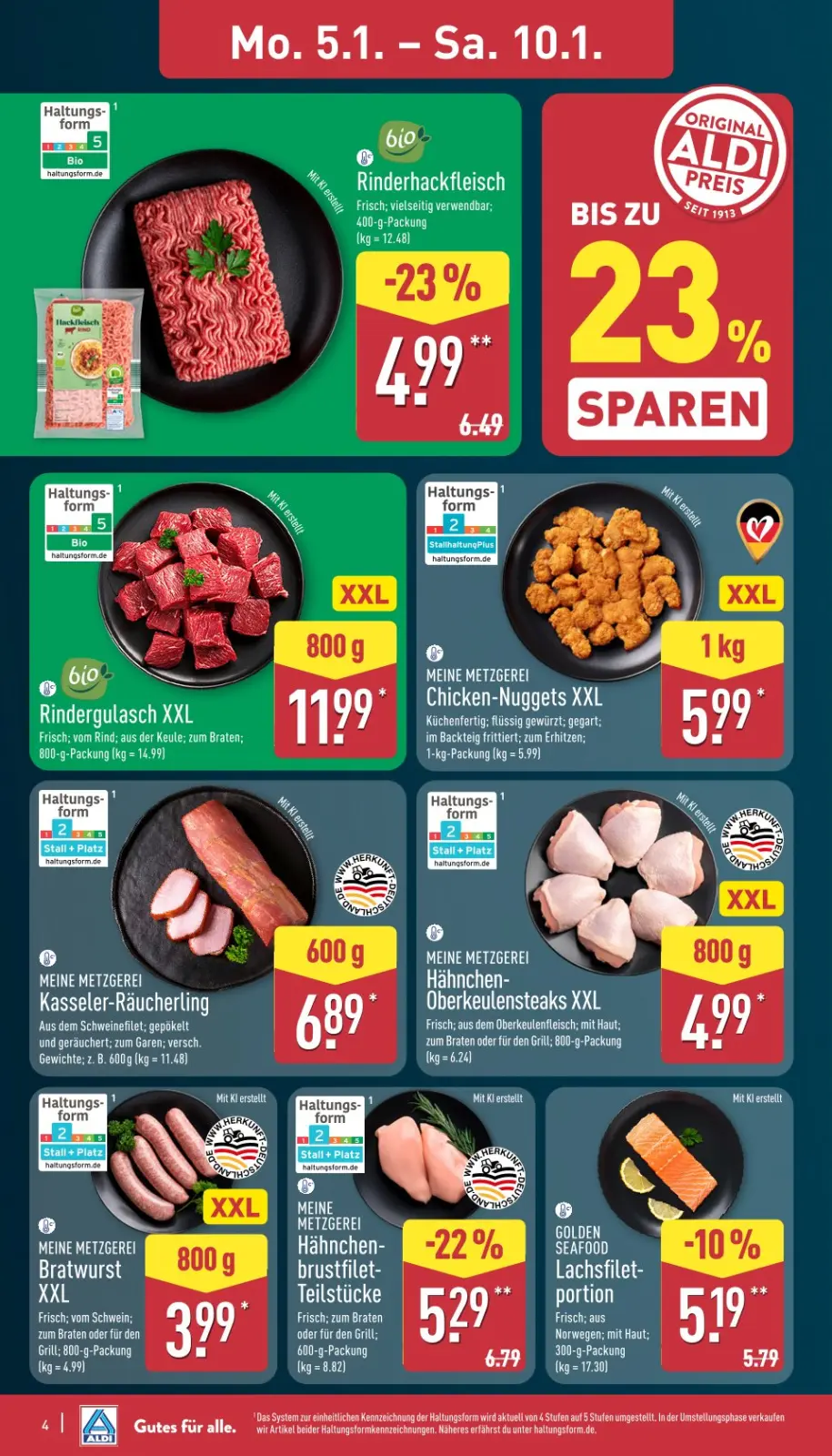 Aldi Nord Prospekt KW02 mit aktuellen Angeboten und attraktiven Rabatten – günstige Lebensmittel, Sparen Sie bei Aldi Nord Prospekt diese Woche!
