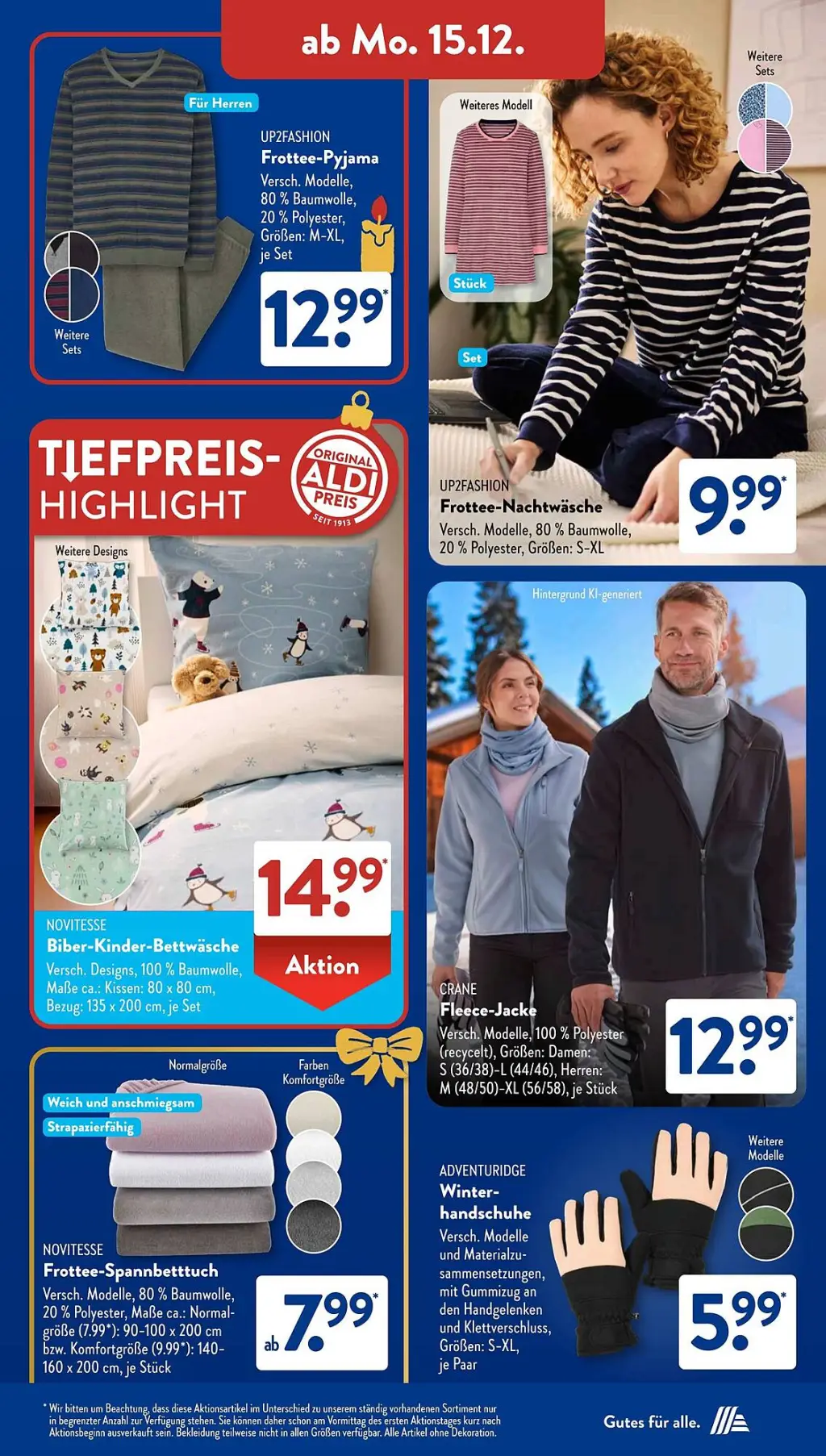 Aldi S&uuml;d Prospekt KW51 mit aktuellen Angeboten und attraktiven Rabatten – günstige Lebensmittel, Sparen Sie bei Aldi S&uuml;d Prospekt diese Woche!