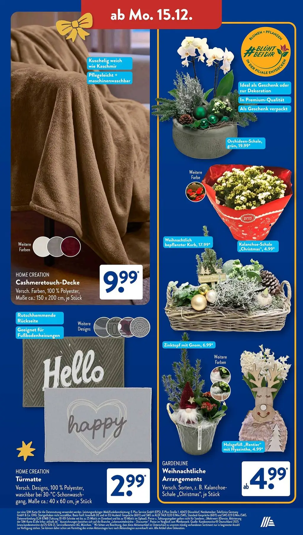 Aldi S&uuml;d Prospekt KW51 mit aktuellen Angeboten und attraktiven Rabatten – günstige Lebensmittel, Sparen Sie bei Aldi S&uuml;d Prospekt diese Woche!
