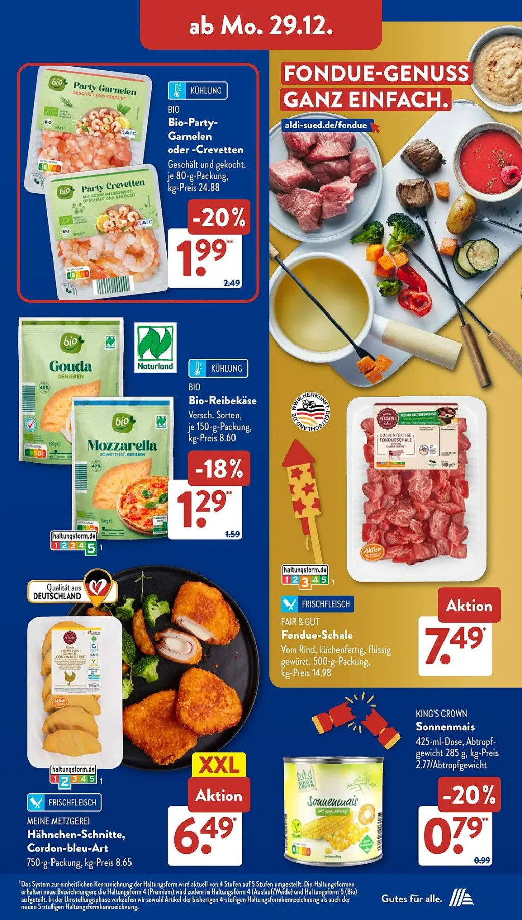 Aldi S&uuml;d Prospekt KW01 mit aktuellen Angeboten und attraktiven Rabatten – günstige Lebensmittel, Sparen Sie bei Aldi S&uuml;d Prospekt diese Woche!