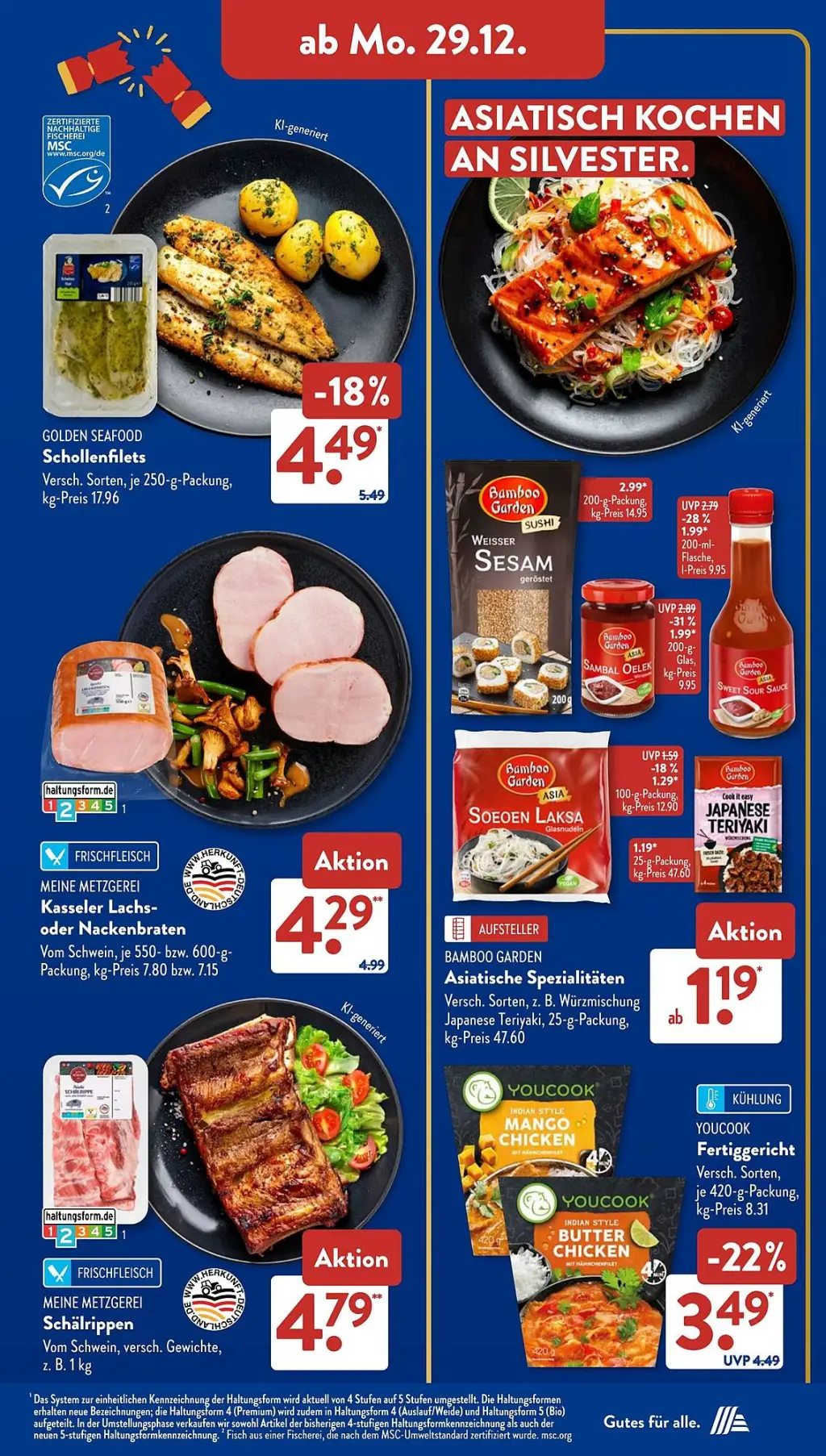 Aldi S&uuml;d Prospekt KW01 mit aktuellen Angeboten und attraktiven Rabatten – günstige Lebensmittel, Sparen Sie bei Aldi S&uuml;d Prospekt diese Woche!