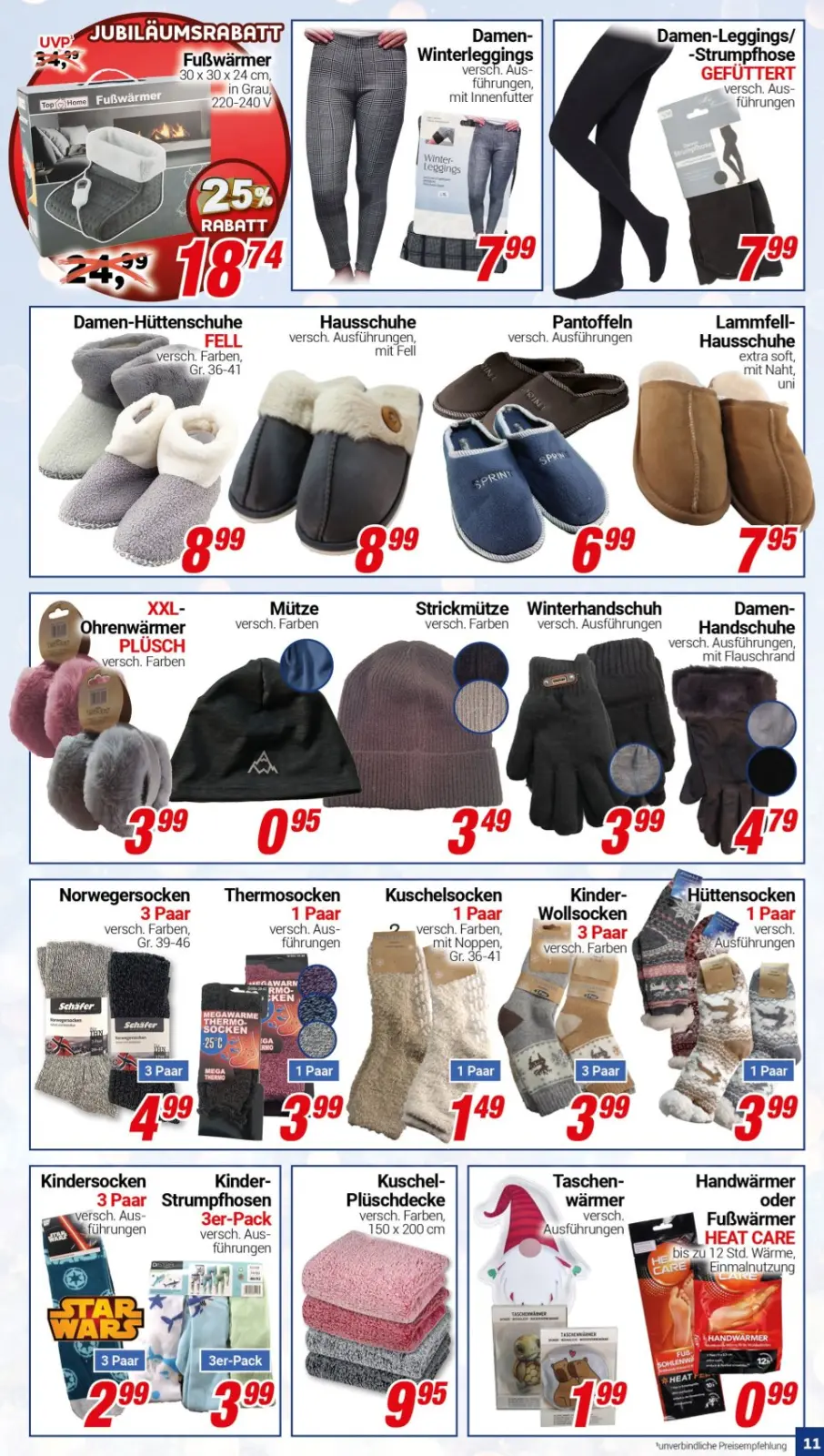 CENTERSHOP Prospekt KW50 mit aktuellen Angeboten und attraktiven Rabatten – günstige Lebensmittel, Sparen Sie bei CENTERSHOP Prospekt diese Woche!