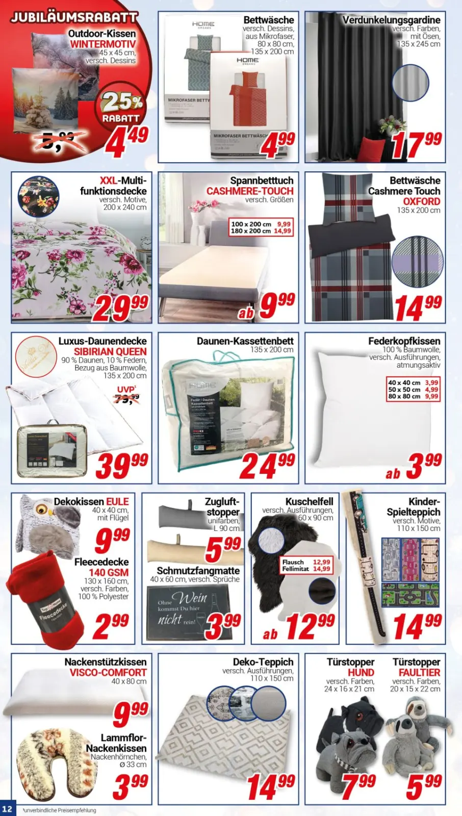 CENTERSHOP Prospekt KW50 mit aktuellen Angeboten und attraktiven Rabatten – günstige Lebensmittel, Sparen Sie bei CENTERSHOP Prospekt diese Woche!
