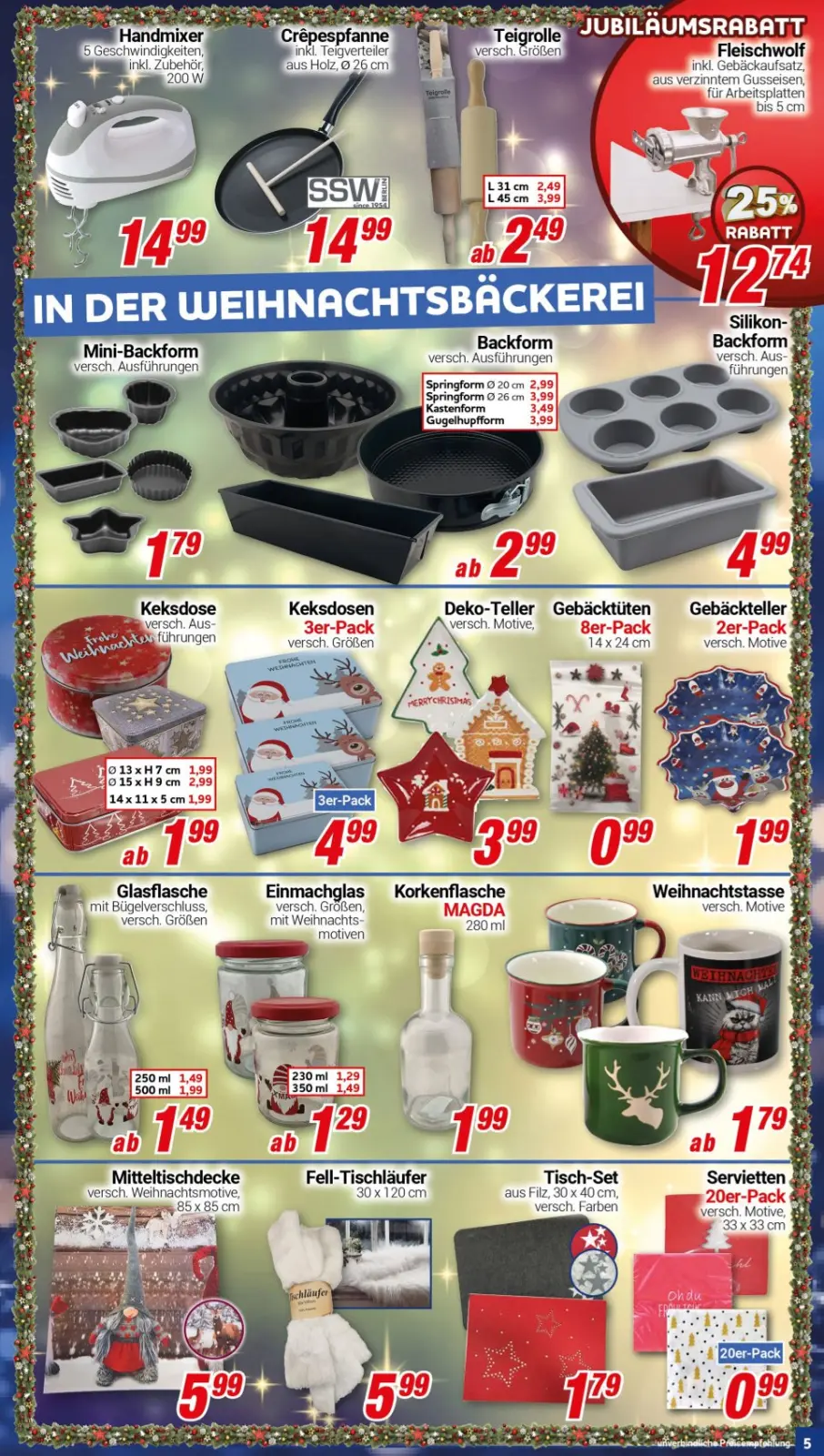 CENTERSHOP Prospekt KW50 mit aktuellen Angeboten und attraktiven Rabatten – günstige Lebensmittel, Sparen Sie bei CENTERSHOP Prospekt diese Woche!
