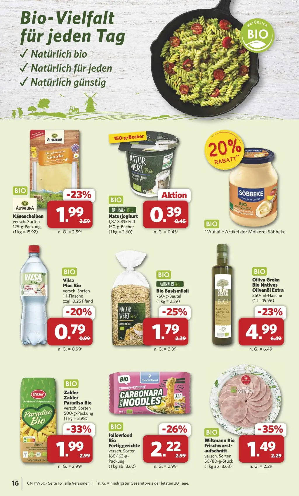 Combi Prospekt KW50 mit aktuellen Angeboten und attraktiven Rabatten – günstige Lebensmittel, Sparen Sie bei Combi Prospekt diese Woche!