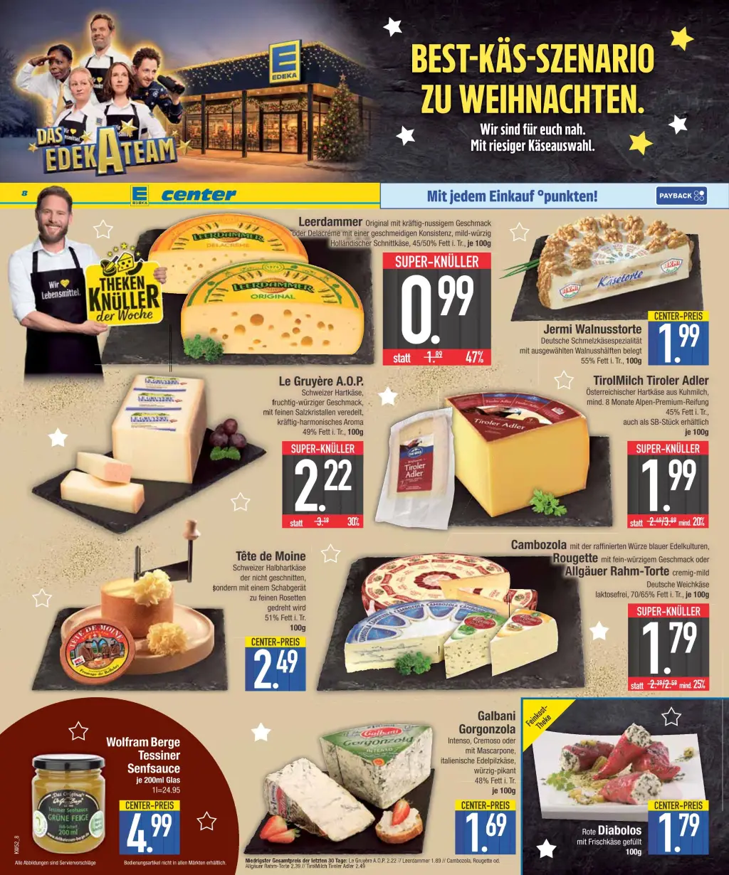E-Center Prospekt KW52 mit aktuellen Angeboten und attraktiven Rabatten – günstige Lebensmittel, Sparen Sie bei E-Center Prospekt diese Woche!