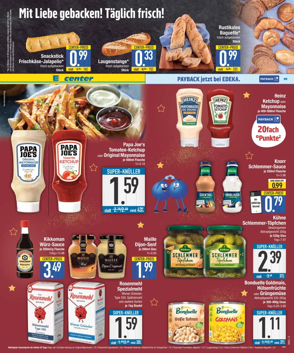 E-Center Prospekt KW52 mit aktuellen Angeboten und attraktiven Rabatten – günstige Lebensmittel, Sparen Sie bei E-Center Prospekt diese Woche!