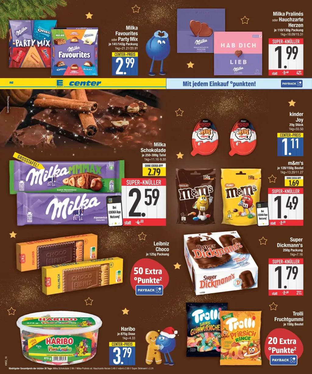E-Center Prospekt KW52 mit aktuellen Angeboten und attraktiven Rabatten – günstige Lebensmittel, Sparen Sie bei E-Center Prospekt diese Woche!