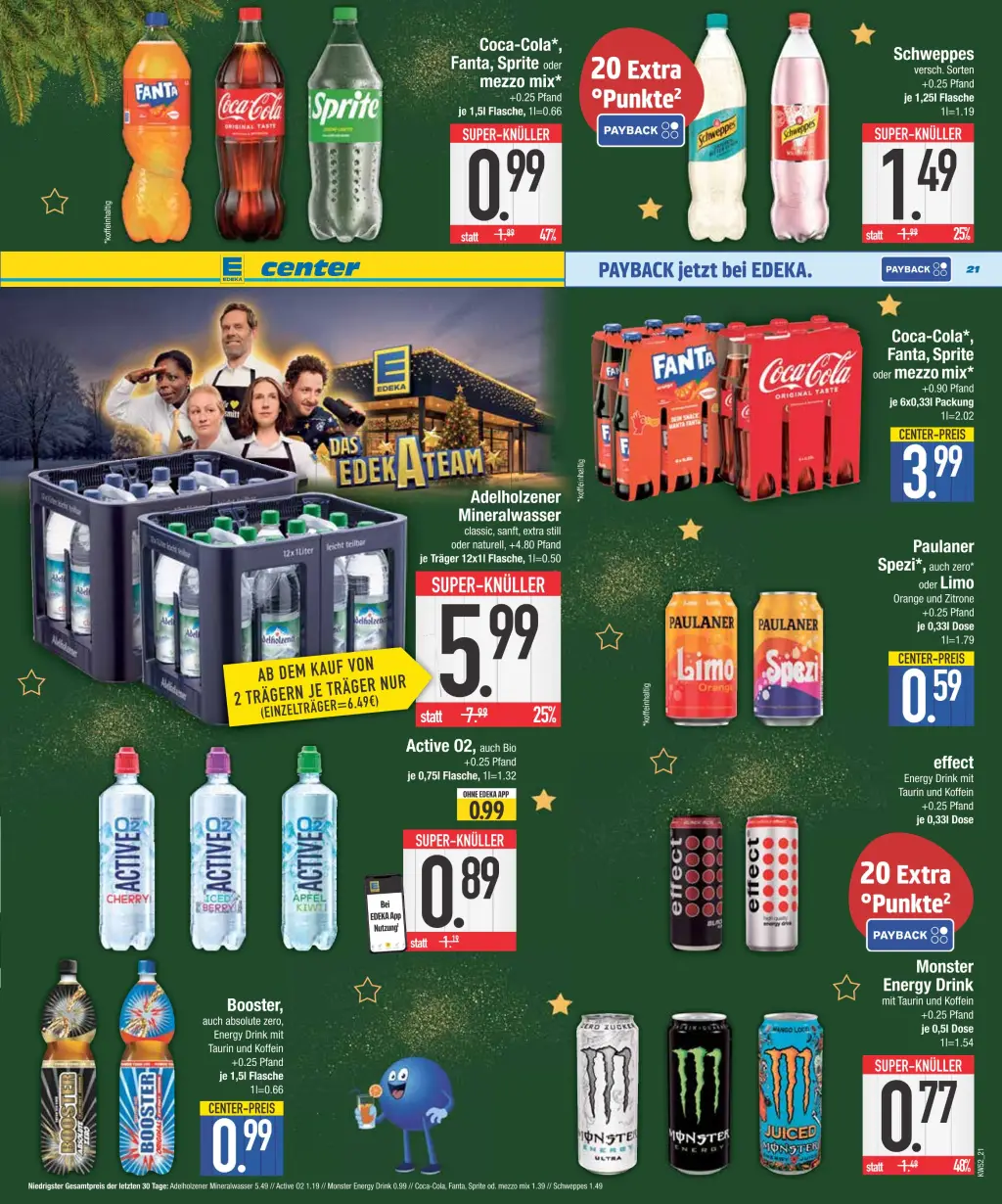 E-Center Prospekt KW52 mit aktuellen Angeboten und attraktiven Rabatten – günstige Lebensmittel, Sparen Sie bei E-Center Prospekt diese Woche!
