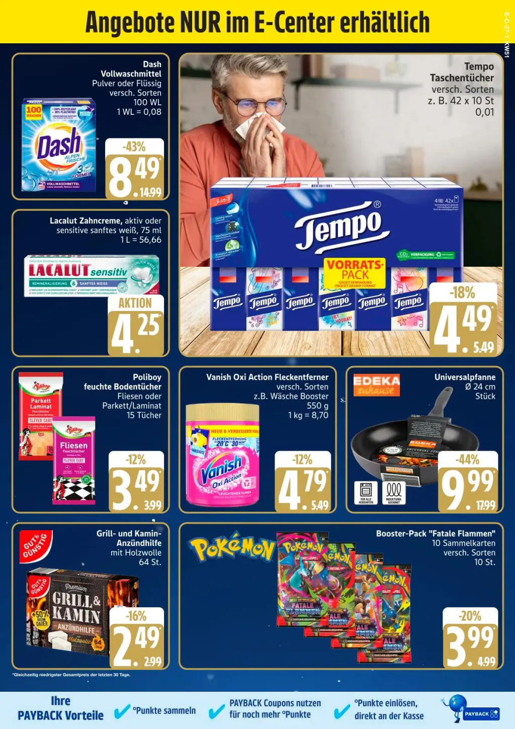 Edeka Prospekt KW51 mit aktuellen Angeboten und attraktiven Rabatten – günstige Lebensmittel, Sparen Sie bei Edeka Prospekt diese Woche!