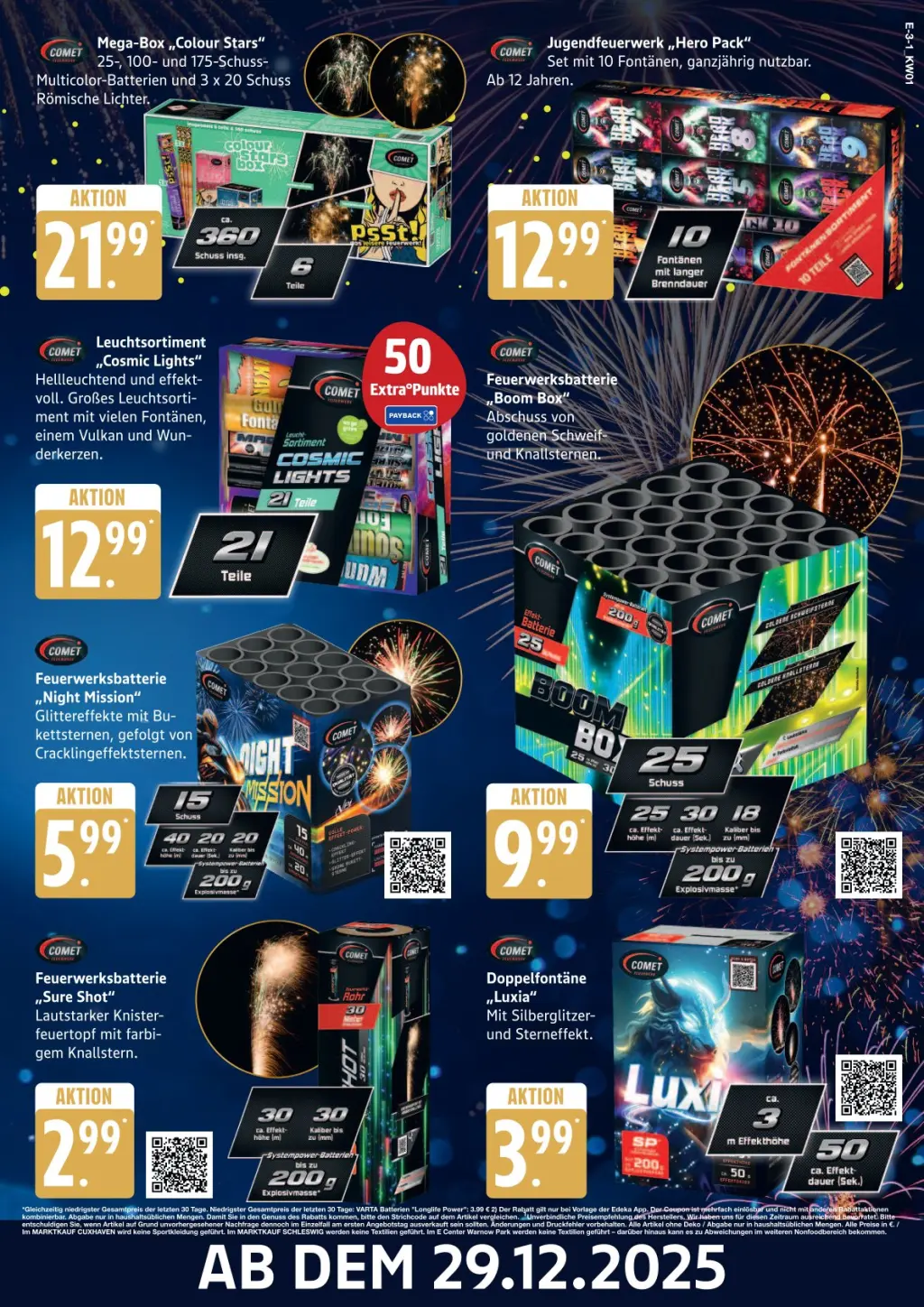 Edeka Prospekt KW01 mit aktuellen Angeboten und attraktiven Rabatten – günstige Lebensmittel, Sparen Sie bei Edeka Prospekt diese Woche!