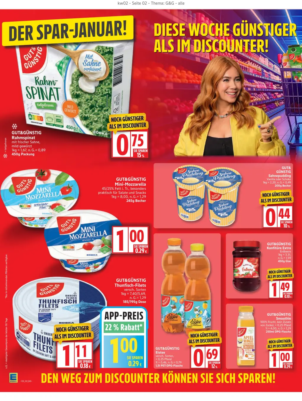 Edeka Prospekt KW02 mit aktuellen Angeboten und attraktiven Rabatten – günstige Lebensmittel, Sparen Sie bei Edeka Prospekt diese Woche! Edeka Prospekt KW02 mit aktuellen Angeboten und attraktiven Rabatten – günstige Lebensmittel, Sparen Sie bei Edeka Prospekt diese Woche!